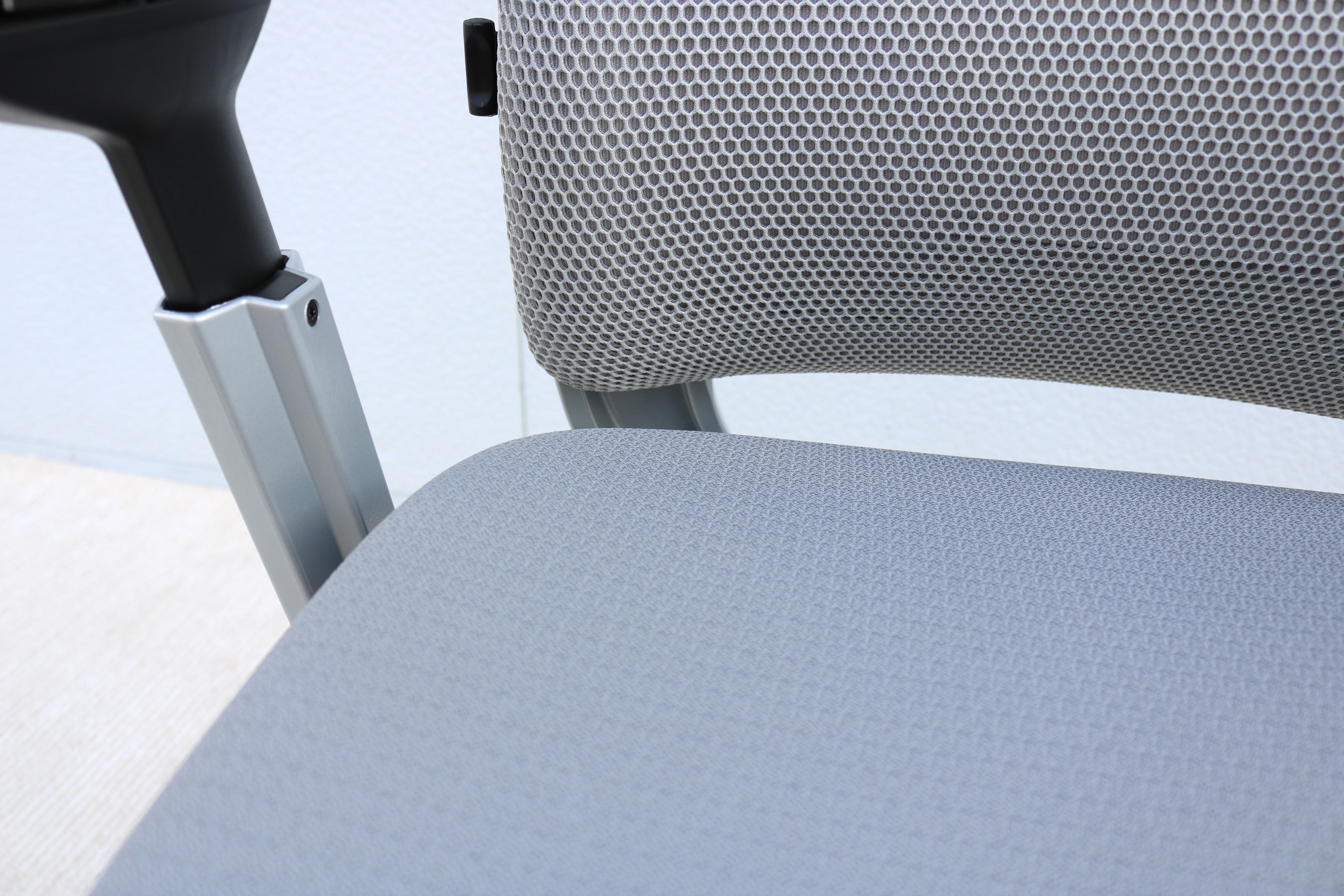 Steelcase Amia Executive Ergonomic Adjustable Office Chair Grey Fabric Brand New 8