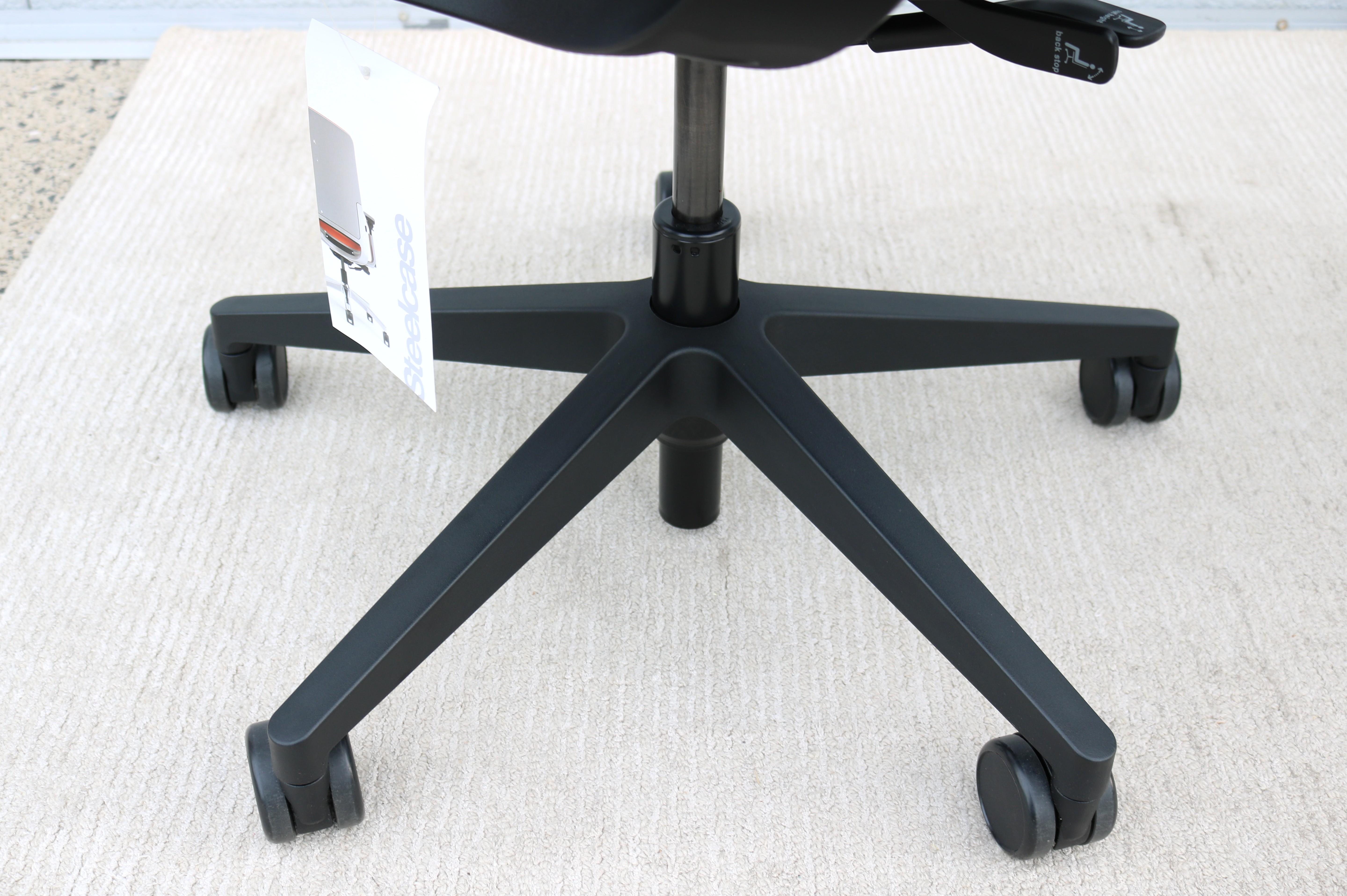 Steelcase Amia Executive Ergonomic Gray Office Chair Fully Adjustable, Brand New For Sale 12