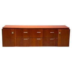 Steelcase, Ciliegio, Acciaio, Credenza, USA, anni 2000