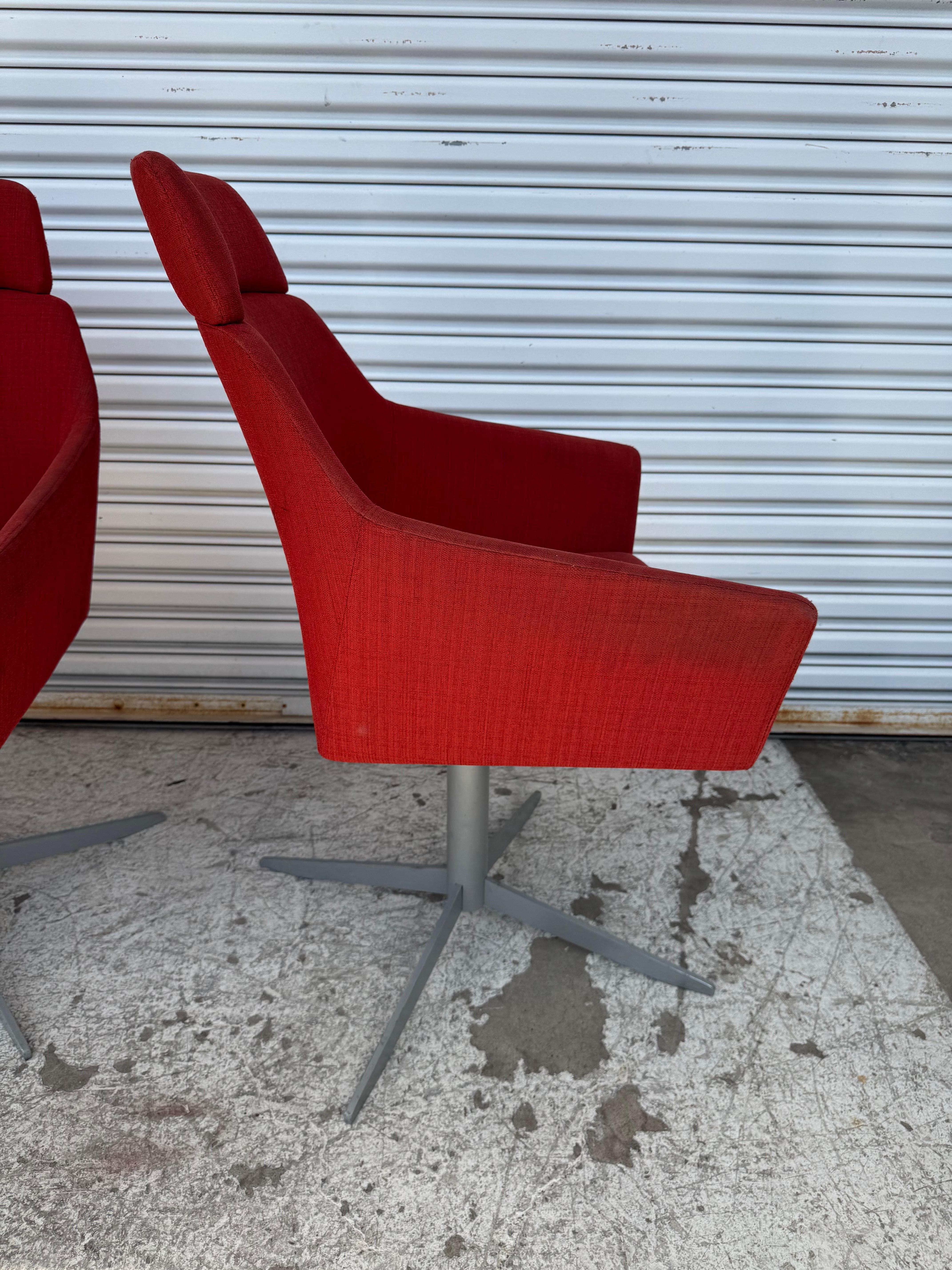 Steelcase Coalaese Swivel Chairs (3 disponibles) Bon état - En vente à Pasadena, TX