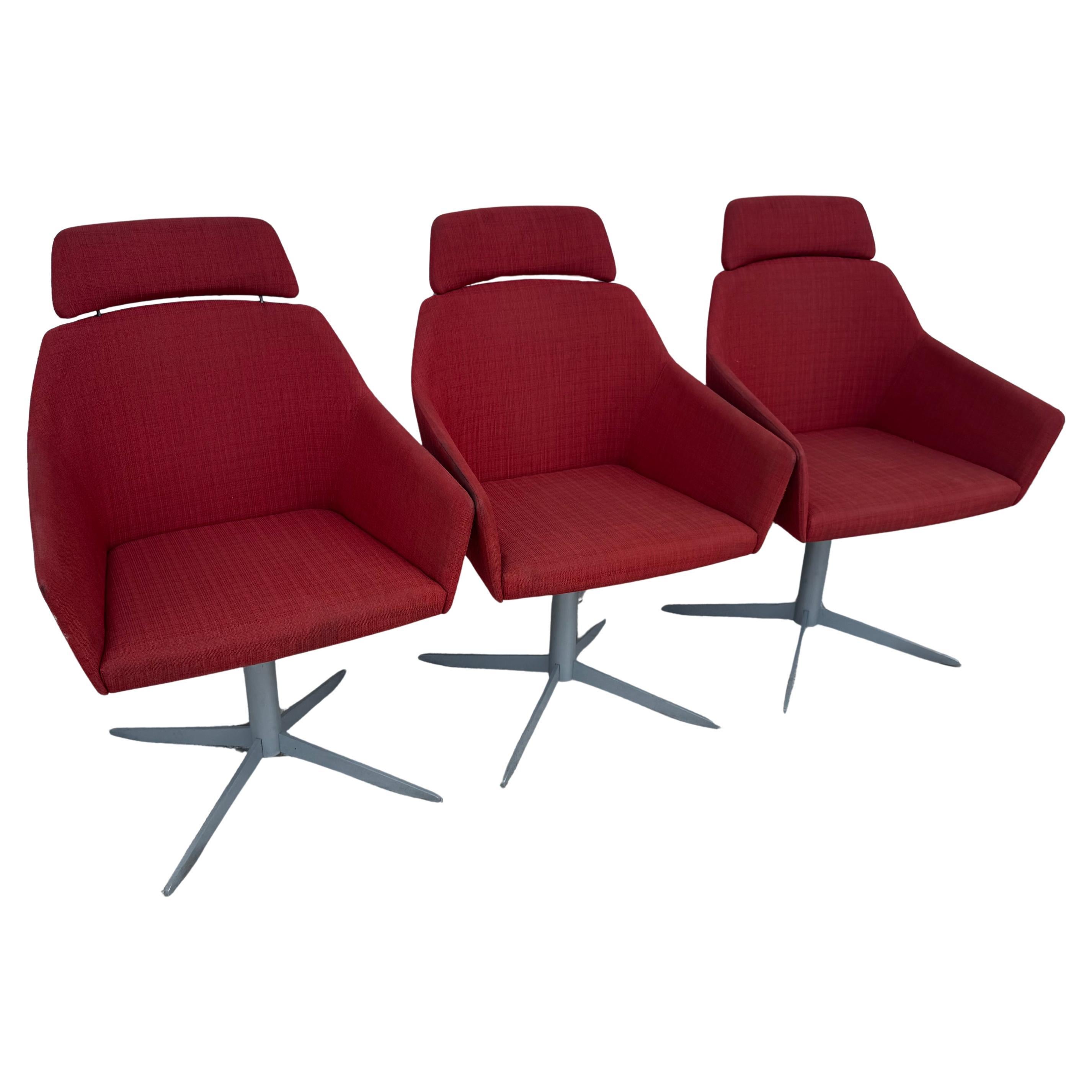 Steelcase Coalaese Swivel Chairs (3 disponibles) en vente