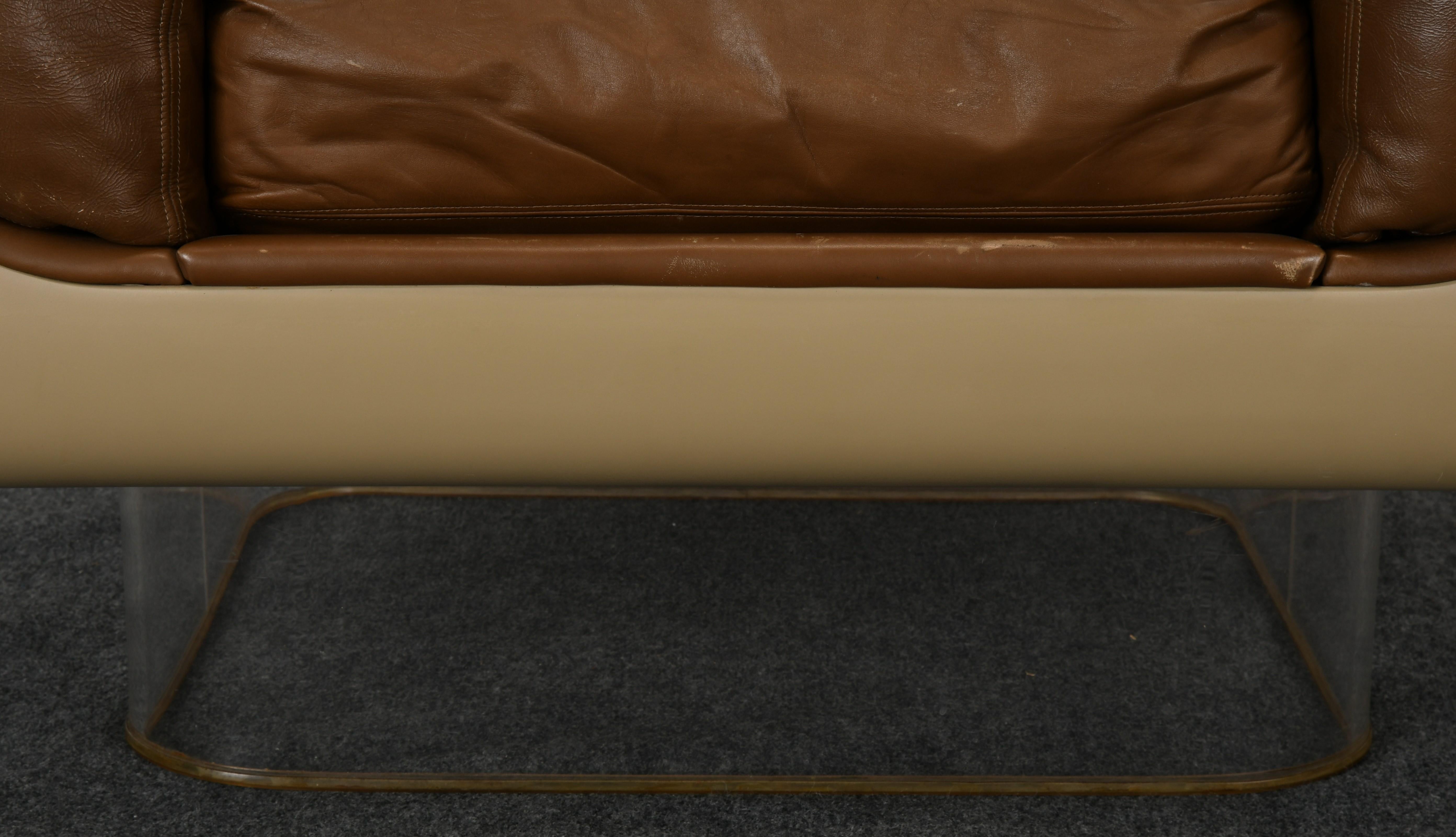 Late 20th Century Steelcase Lounge Chair Designed by William Andrus, 1970s