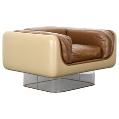 Steelcase Lounge Chair entworfen von William Andrus:: 1970er Jahre