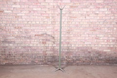 Steelcase Mid-Century Modern Industrial Age Metal Hall Tree, 1950s