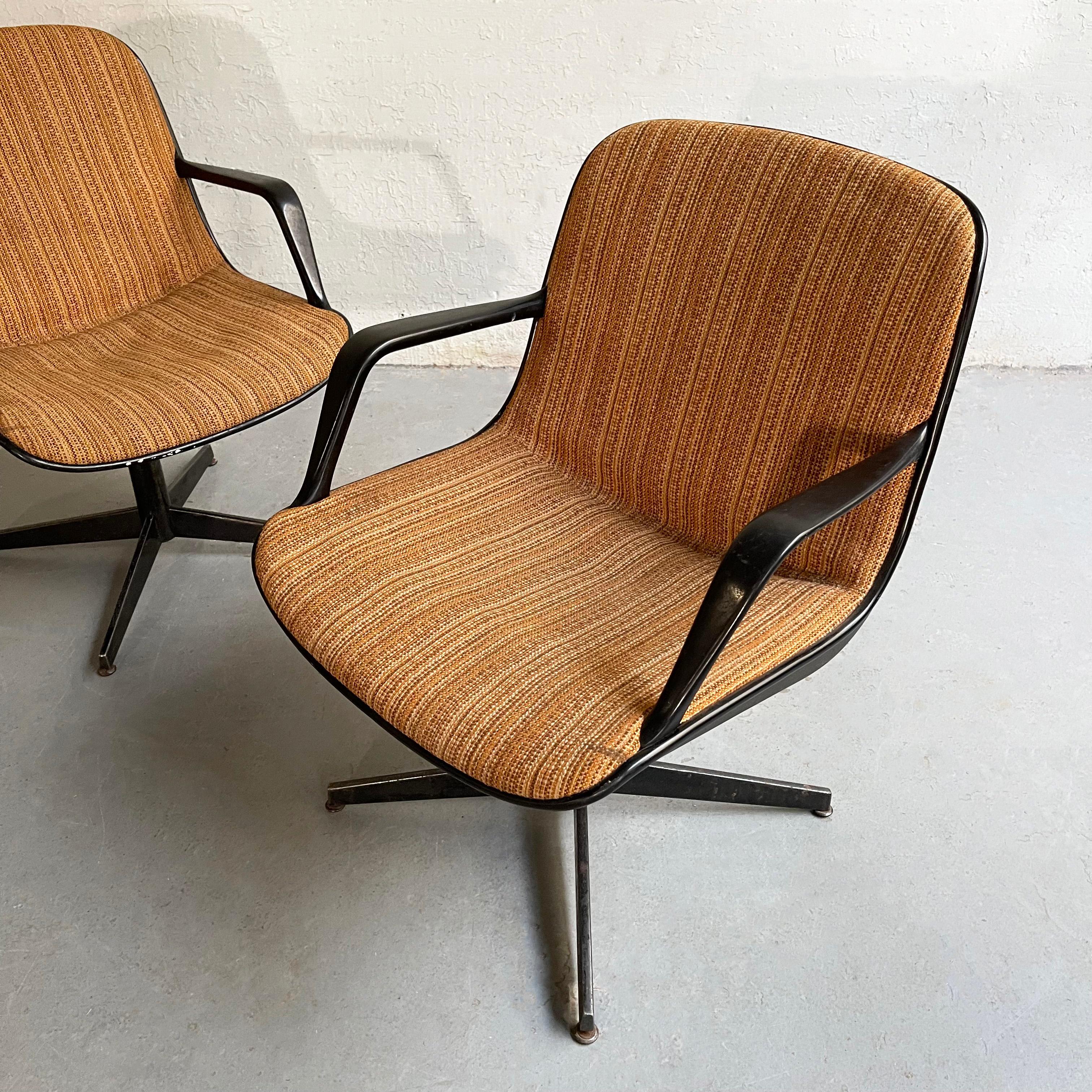 Steelcase Office Armchairs Model #451 For Sale 2