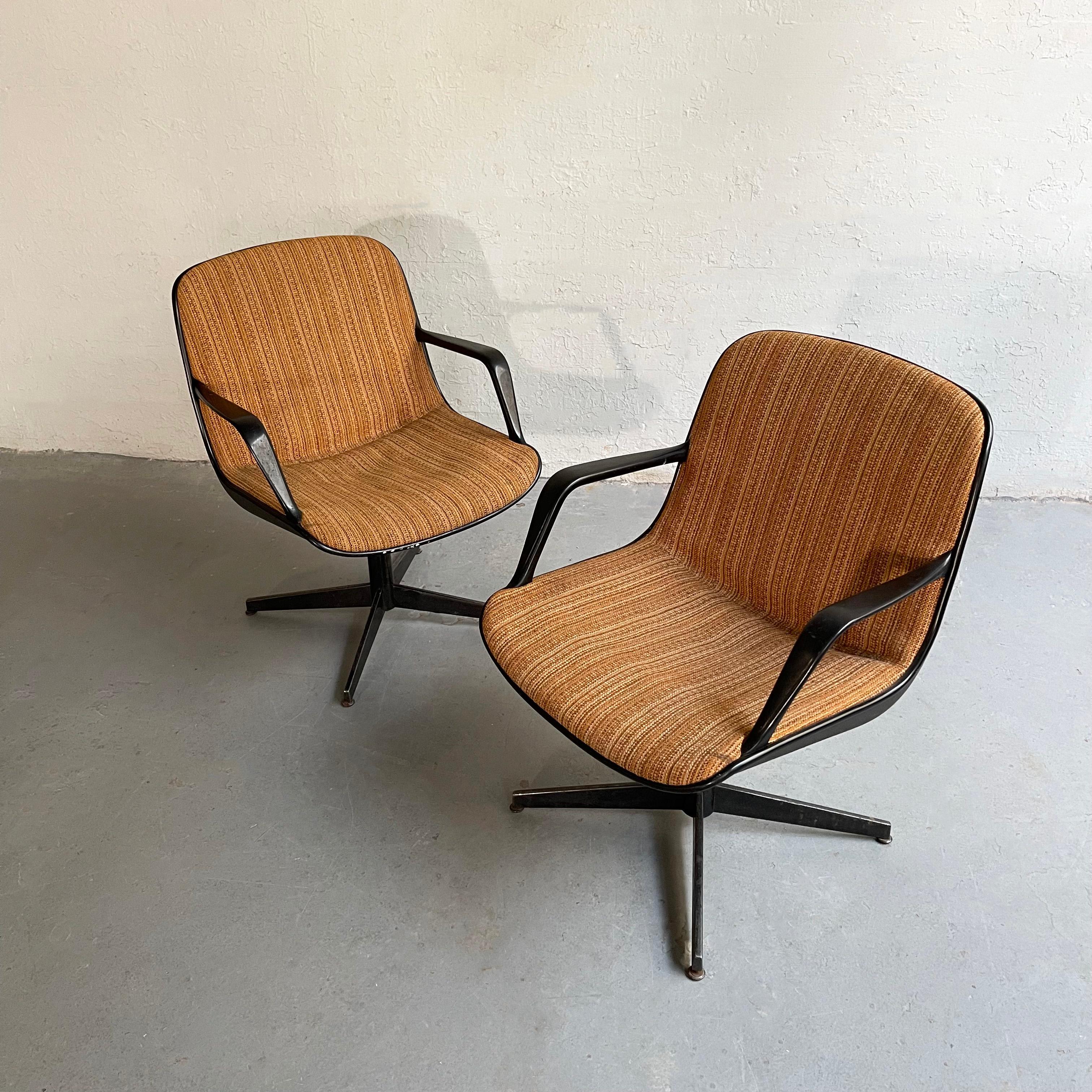American Steelcase Office Armchairs Model #451 For Sale