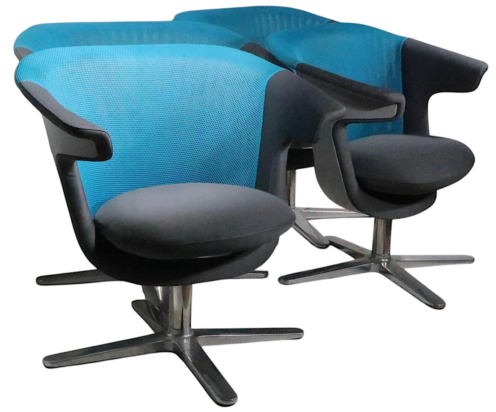 Steelcase Post Modern  i2i Sedie girevoli per ufficio da pranzo c 2013  4 disponibili in vendita 6