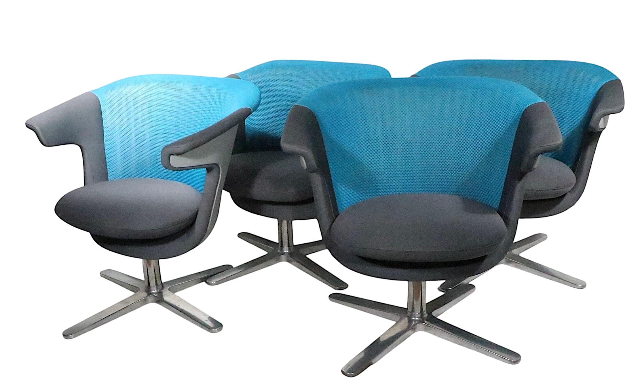Steelcase Post Modern  i2i Sedie girevoli per ufficio da pranzo c 2013  4 disponibili in vendita 7