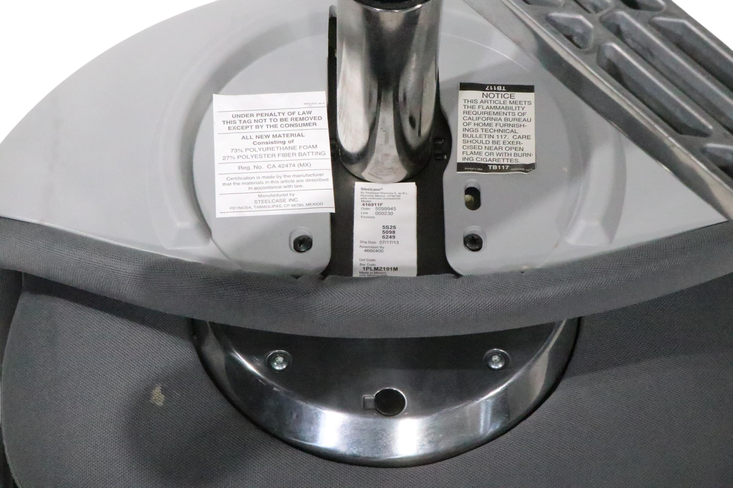 Steelcase Post Modern  i2i Sedie girevoli per ufficio da pranzo c 2013  4 disponibili in vendita 12
