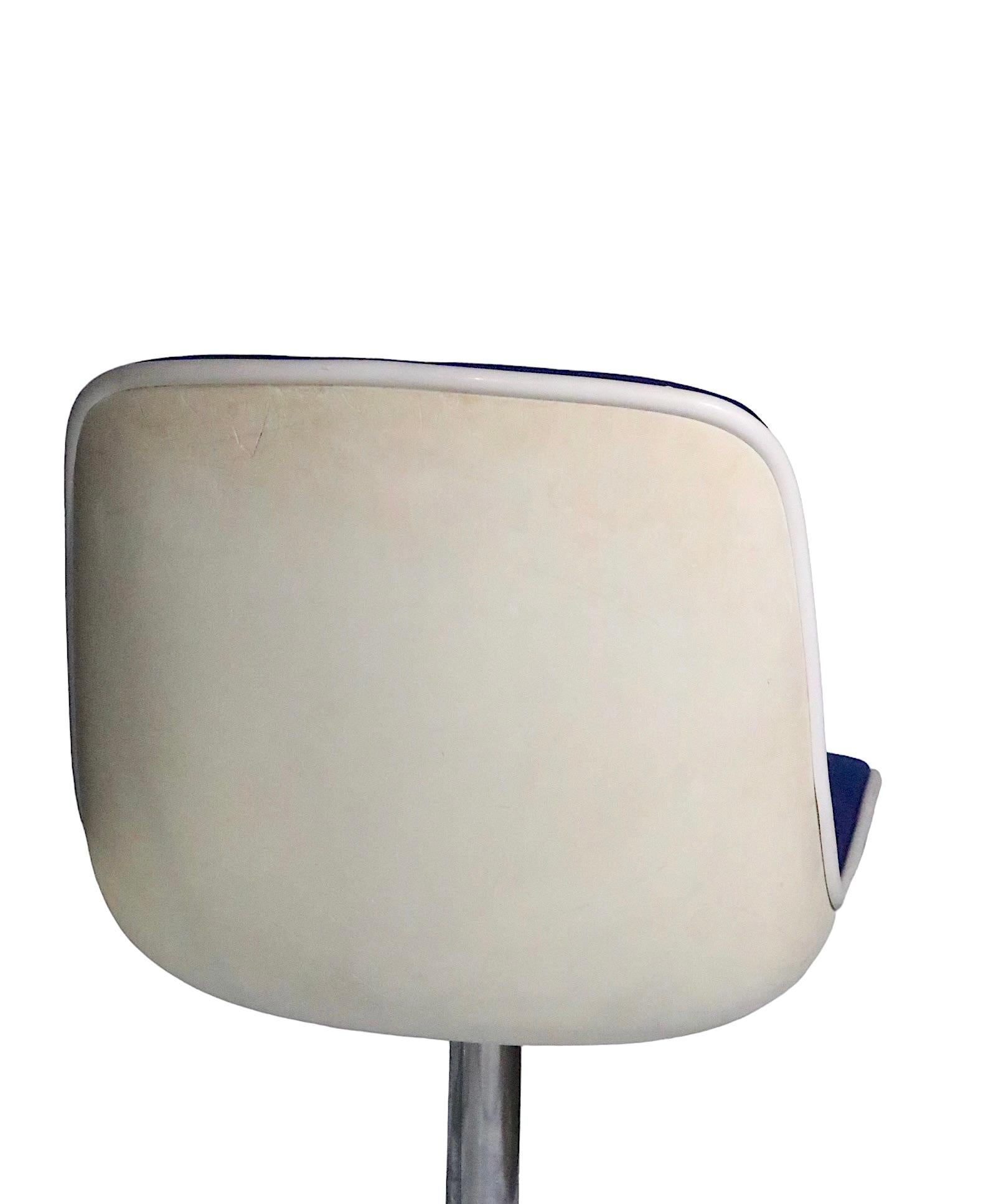Steelcase Swivel  Chairs in the style of Pollack c.1970's 6 available For Sale 2