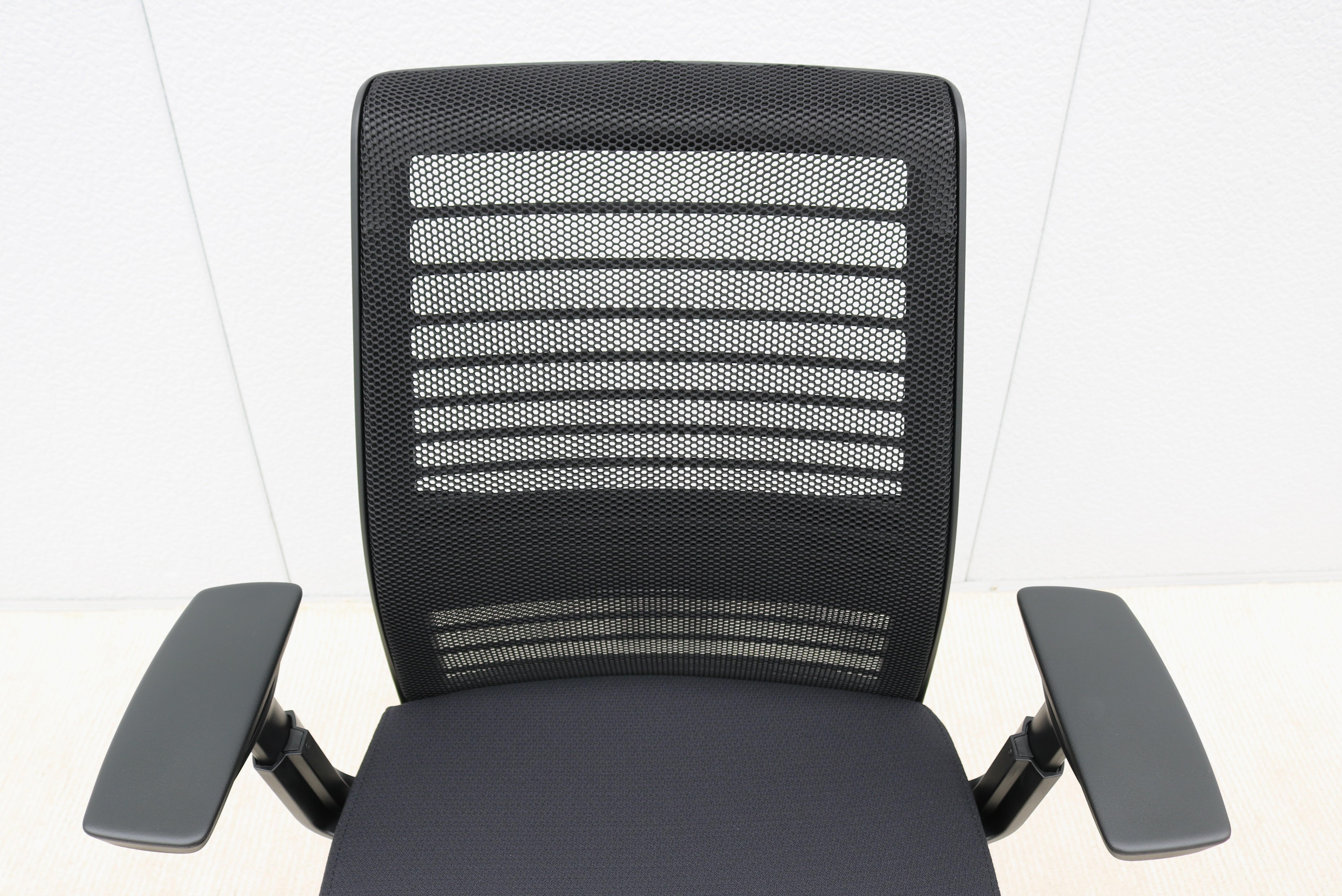 Steelcase Think V2 Ergonomic Executive Chair New Model Black Fabric, Brand New 8
