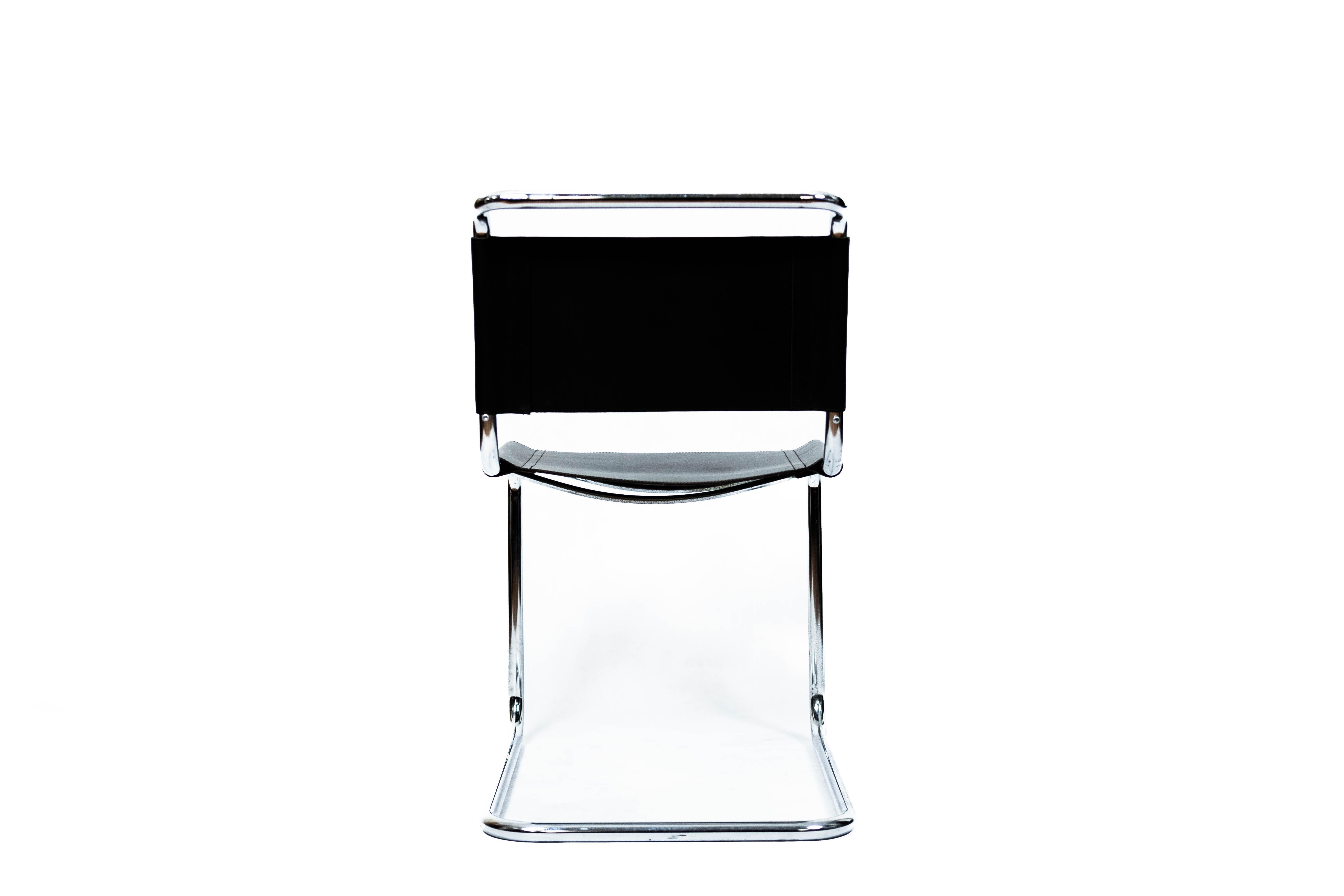 Chaise en tube d'acier dans le style de Mart Stam/Bauhaus, vers 1970 en vente 1