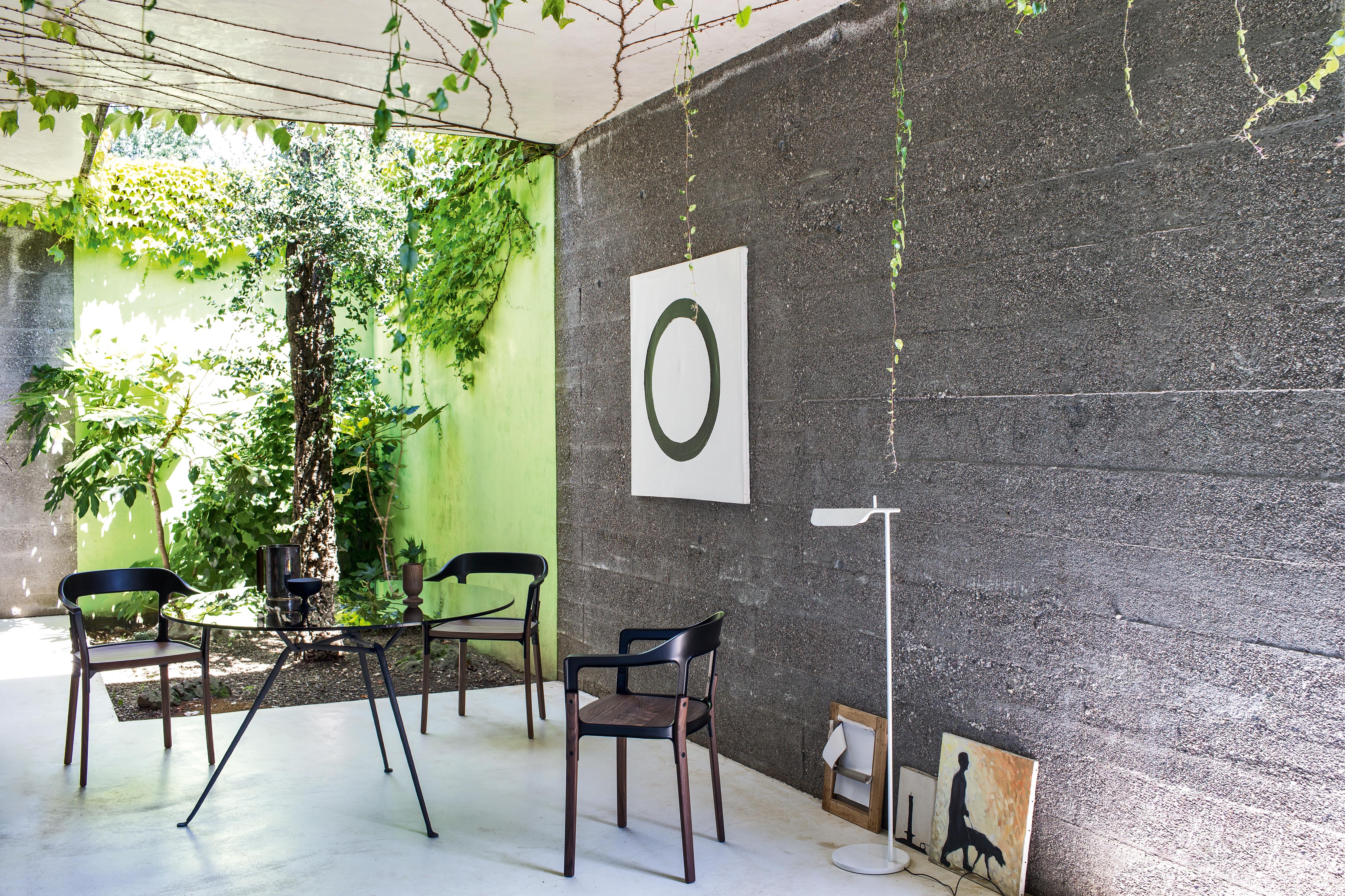 Stuhl aus Stahlholz in Natur/Weiß von Ronan & Erwan Boroullec für MAGIS im Angebot 9