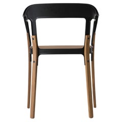 Steelwood Chair in Walnut/Black by Ronan & Erwan Boroullec for MAGIS
