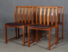 Steen Eiler Rasmussen Set of Six Dining Chairs