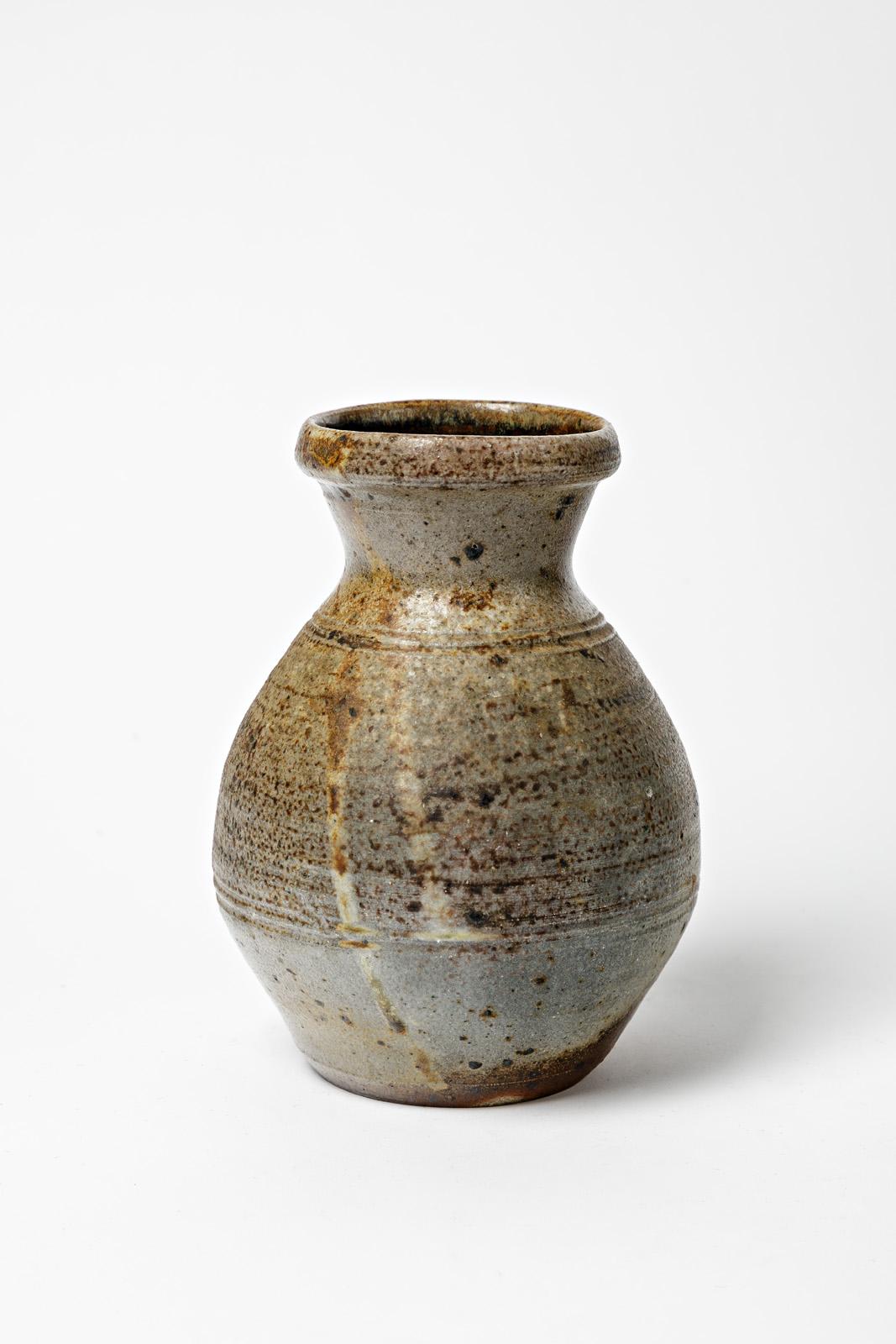 Steen Kepp - La Borne

Stoneware ceramic vase, woodfiring ceramic

Original perfect condition

Height 19 cm
Large 12 cm.
