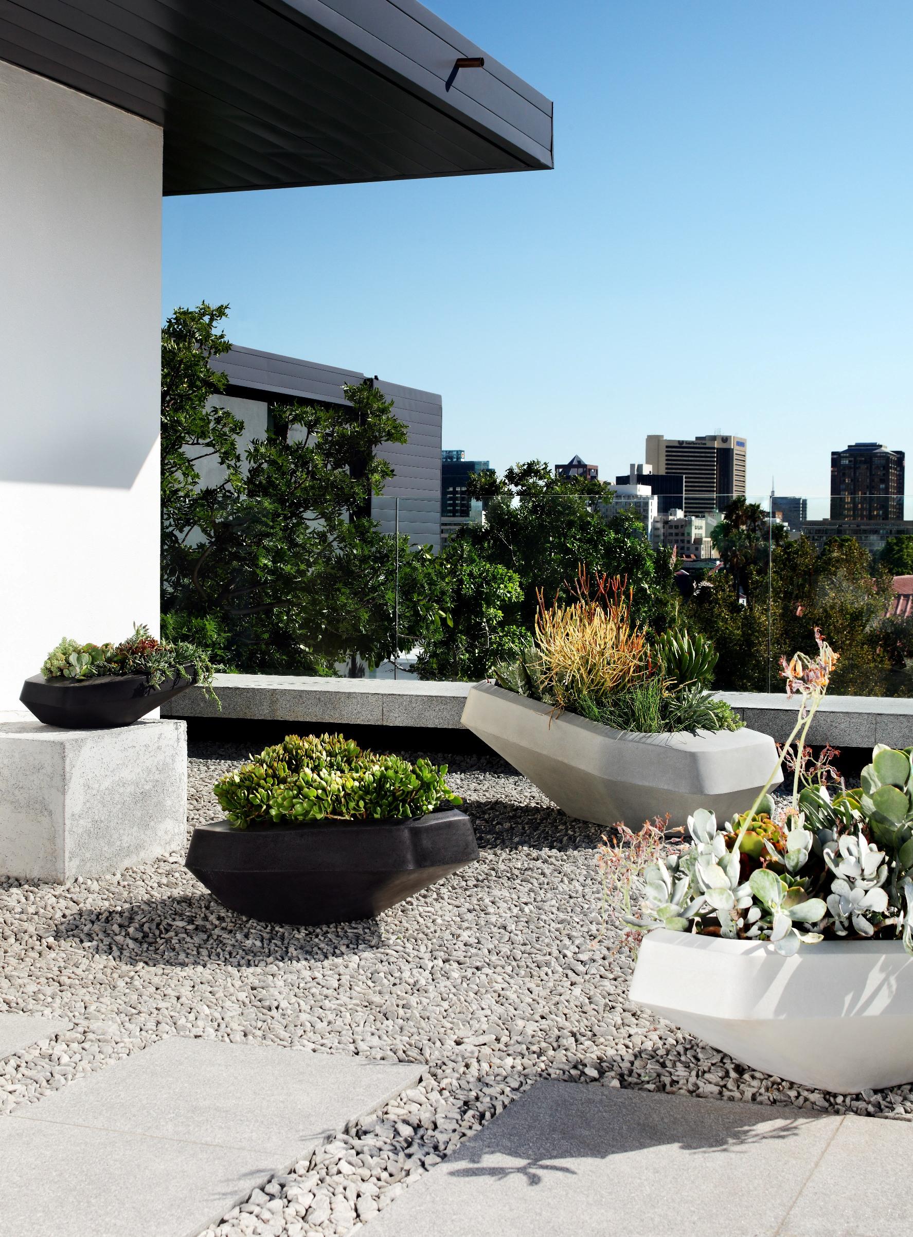 Jardinera grande de terracota Steen de Indigenus en venta 5