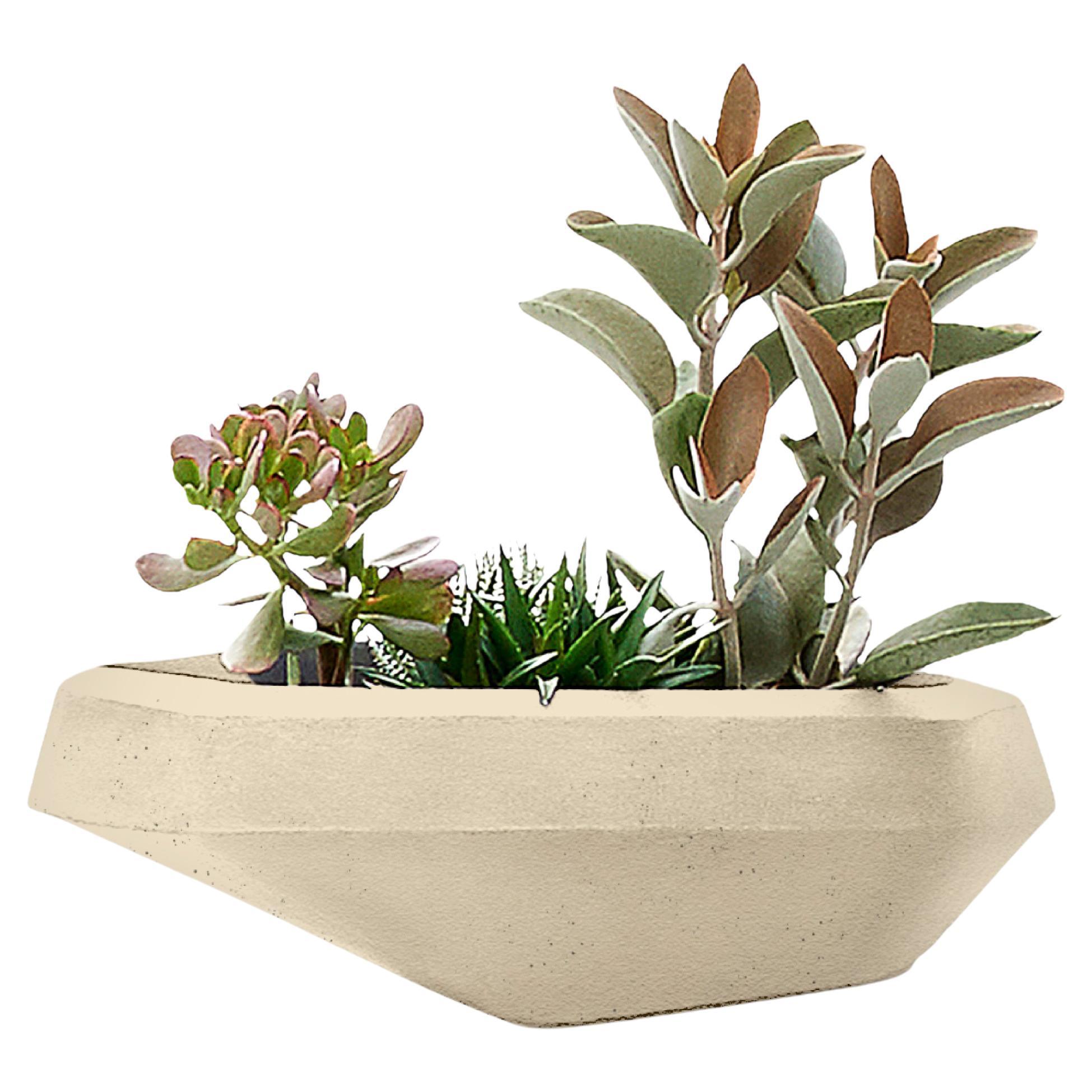 Steen Small Sandstone Planter by Indigenus For Sale