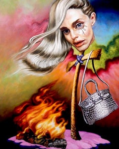 Stef Duffy, "Birkenhead", Figurative Oil Painting on Panel, 2019