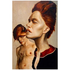 Stef Duffy "The Dorchester, Room 5420", pittura a olio su masonite, 2015