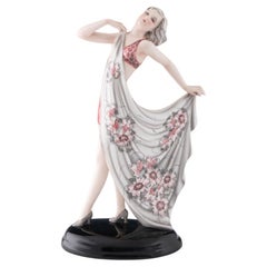 Stefan Dakon For Goldscheider Figure c1930