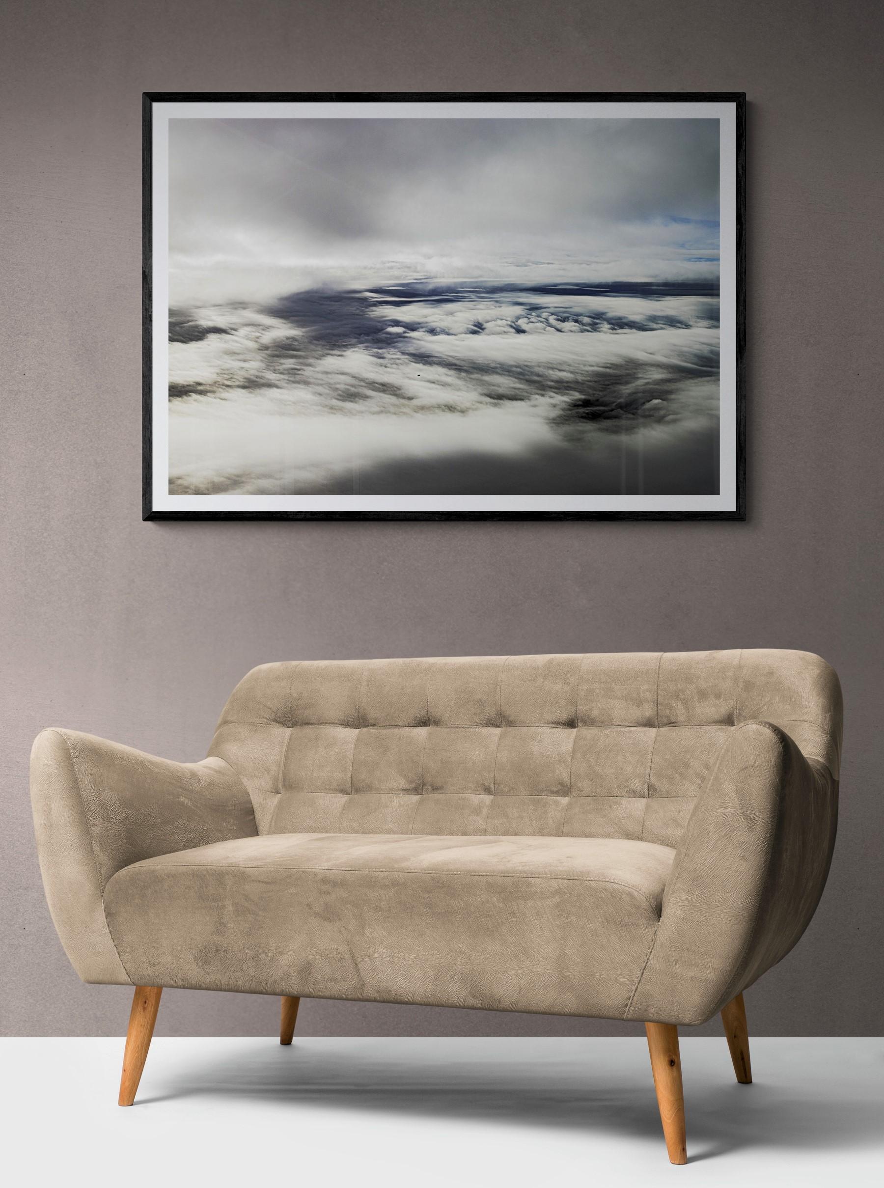 Lost in clouds, UK channel 2014 - # 1 / 5 Photographie d'art en édition limitée en vente 2