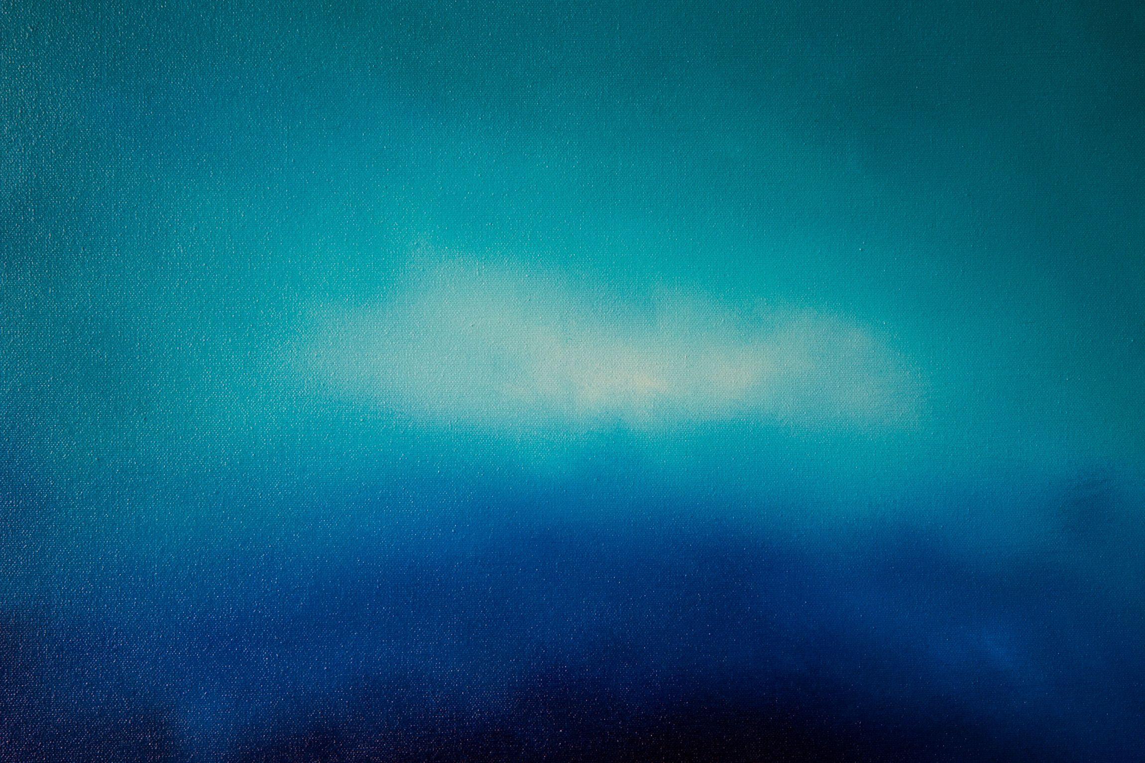 This is a spontaneous artwork created mainly within the blue & turquoise color range with numerous semi translucent layers on top of each other. Inspireed by my own emotional state and contrasting dark and light tones to create a desired 'luminous'