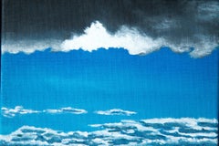 Behind the clouds, Painting, Acrylic on Canvas