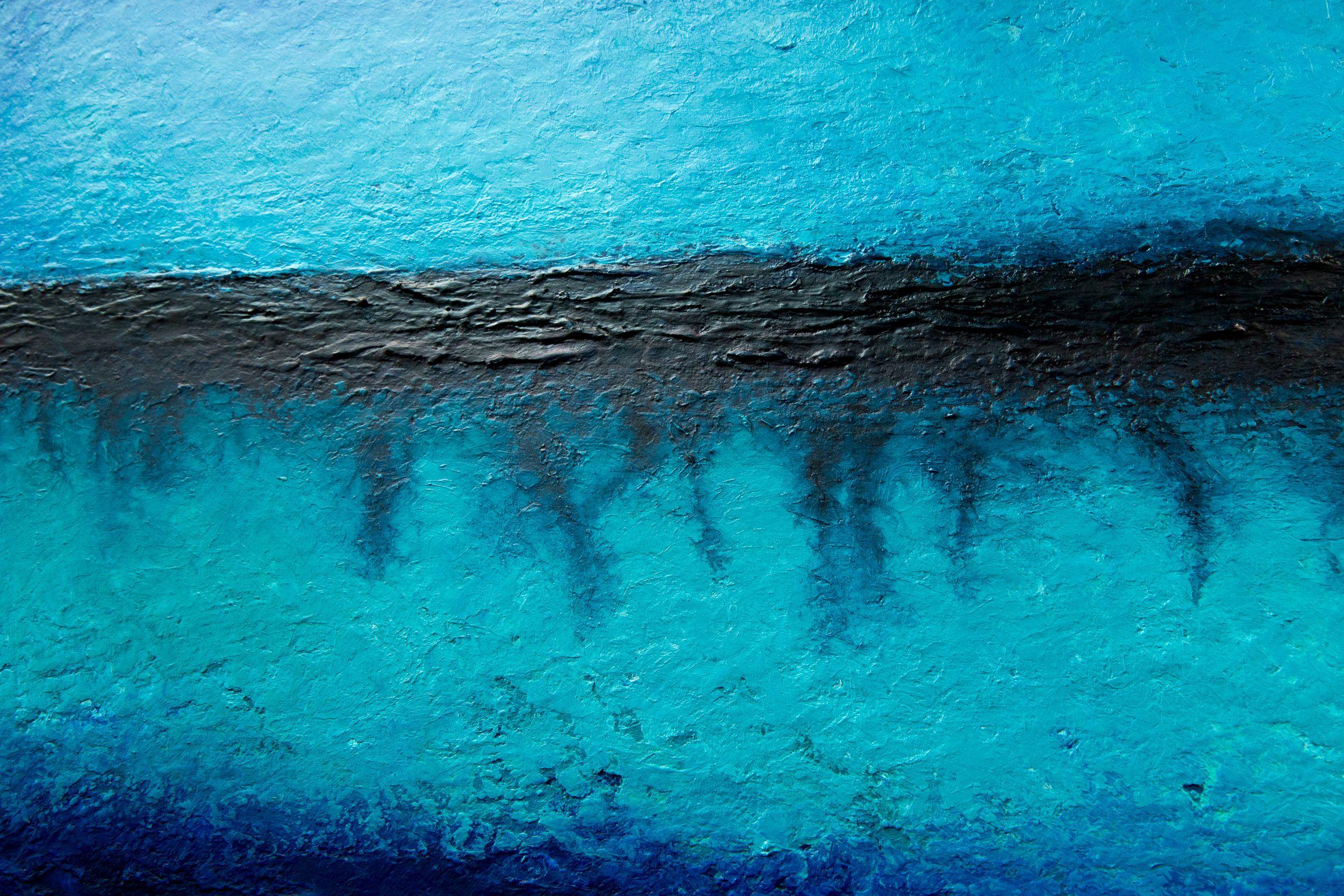 Blue horizon  - 2, Painting, Acrylic on Canvas 1