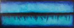 Blue horizon  - 2, Painting, Acrylic on Canvas