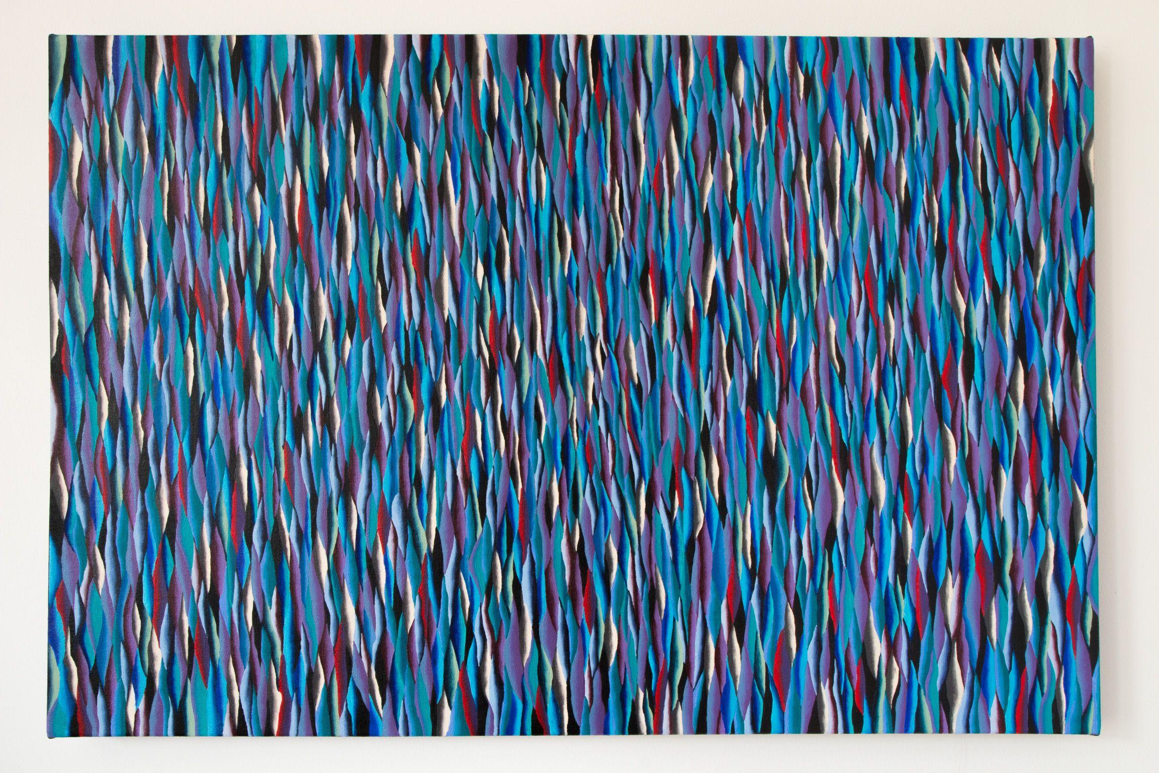 Armonías cambiantes- 4, Pintura, Acrílico sobre lienzo - Painting de Stefan Fierros
