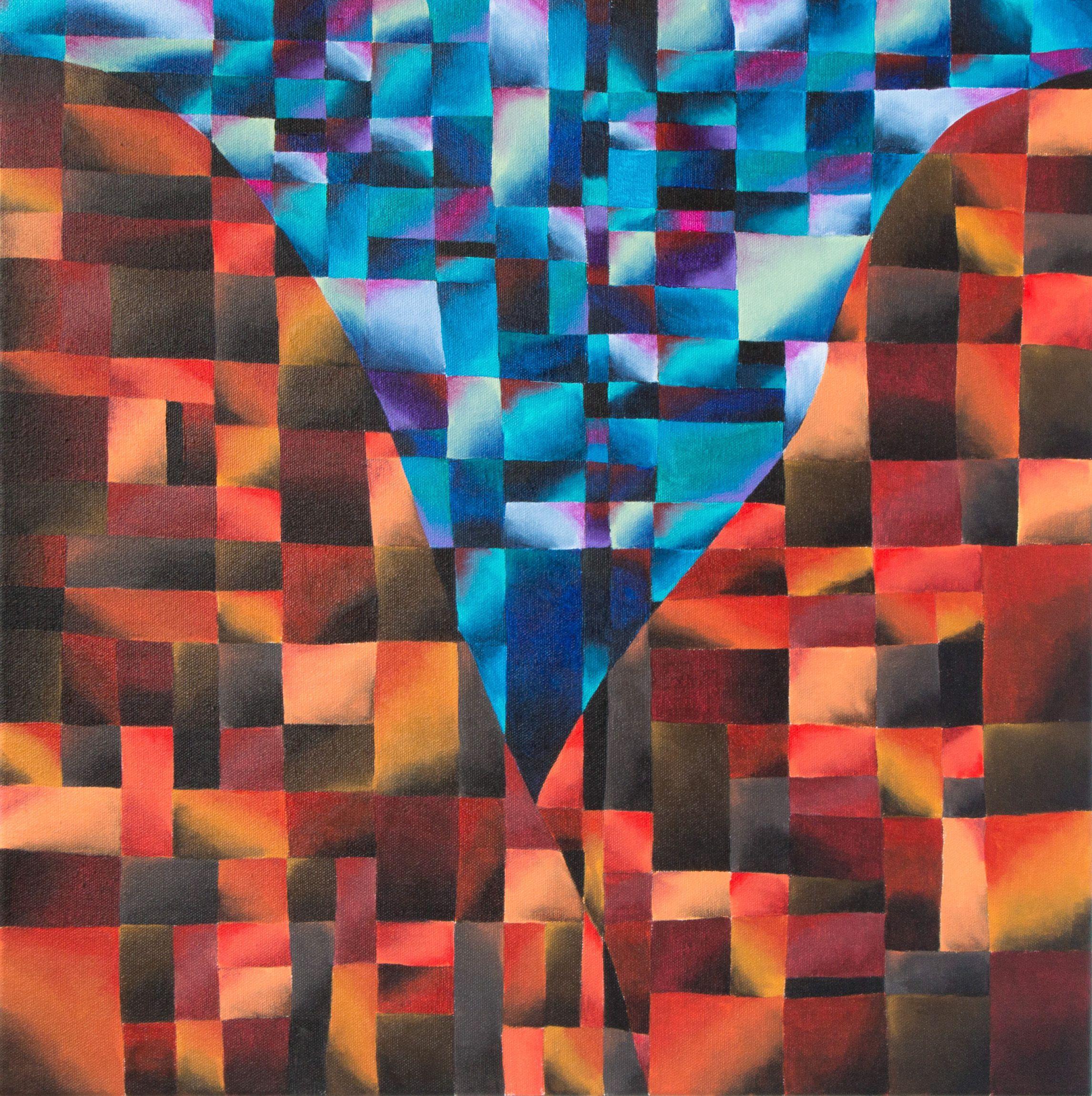 Abstract Painting di Stefan Fierros - Sintesi - 2, Pittura, Acrilico su tela