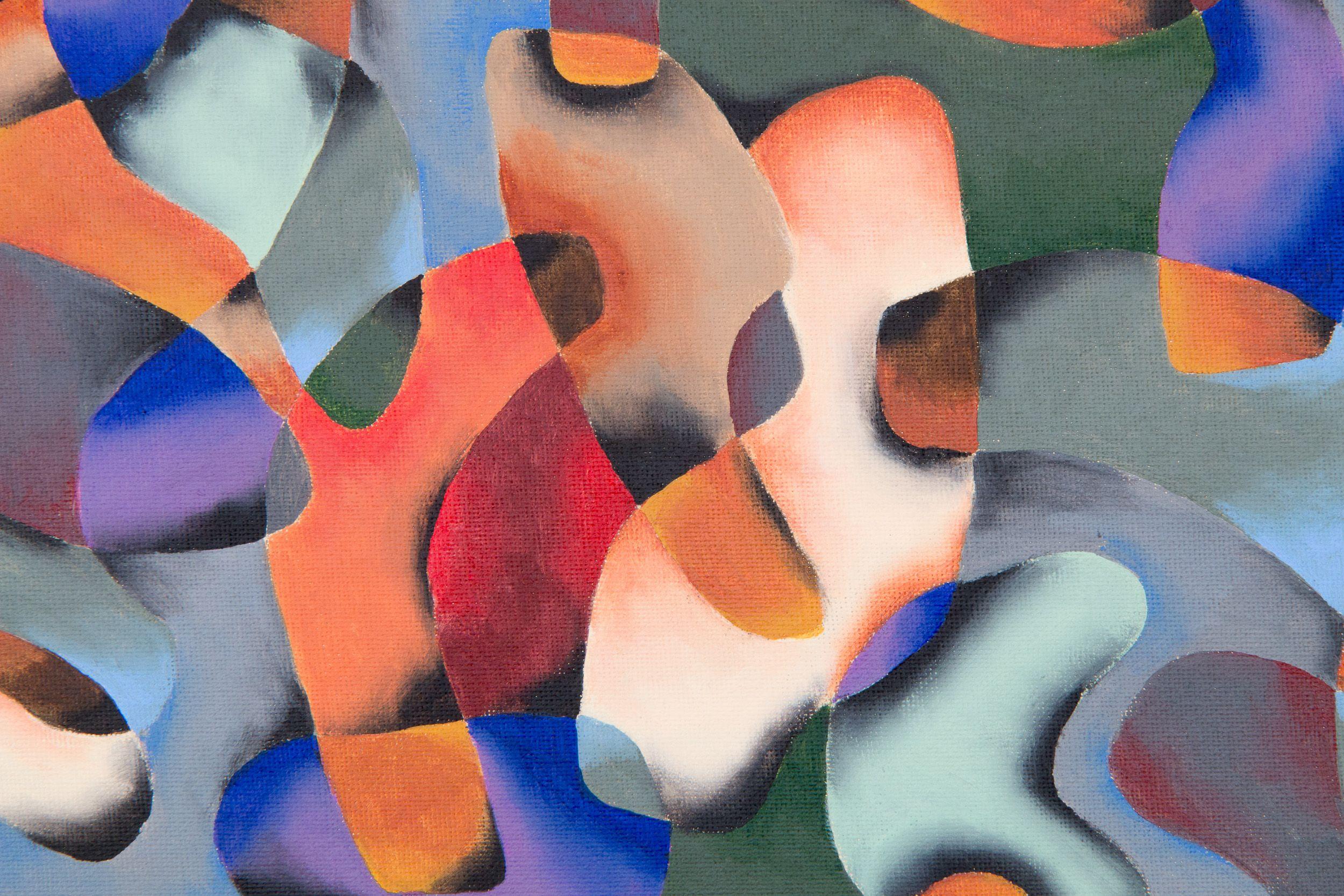 Sintesi  - 6, Pittura, Acrilico su tela - Painting Astratto di Stefan Fierros