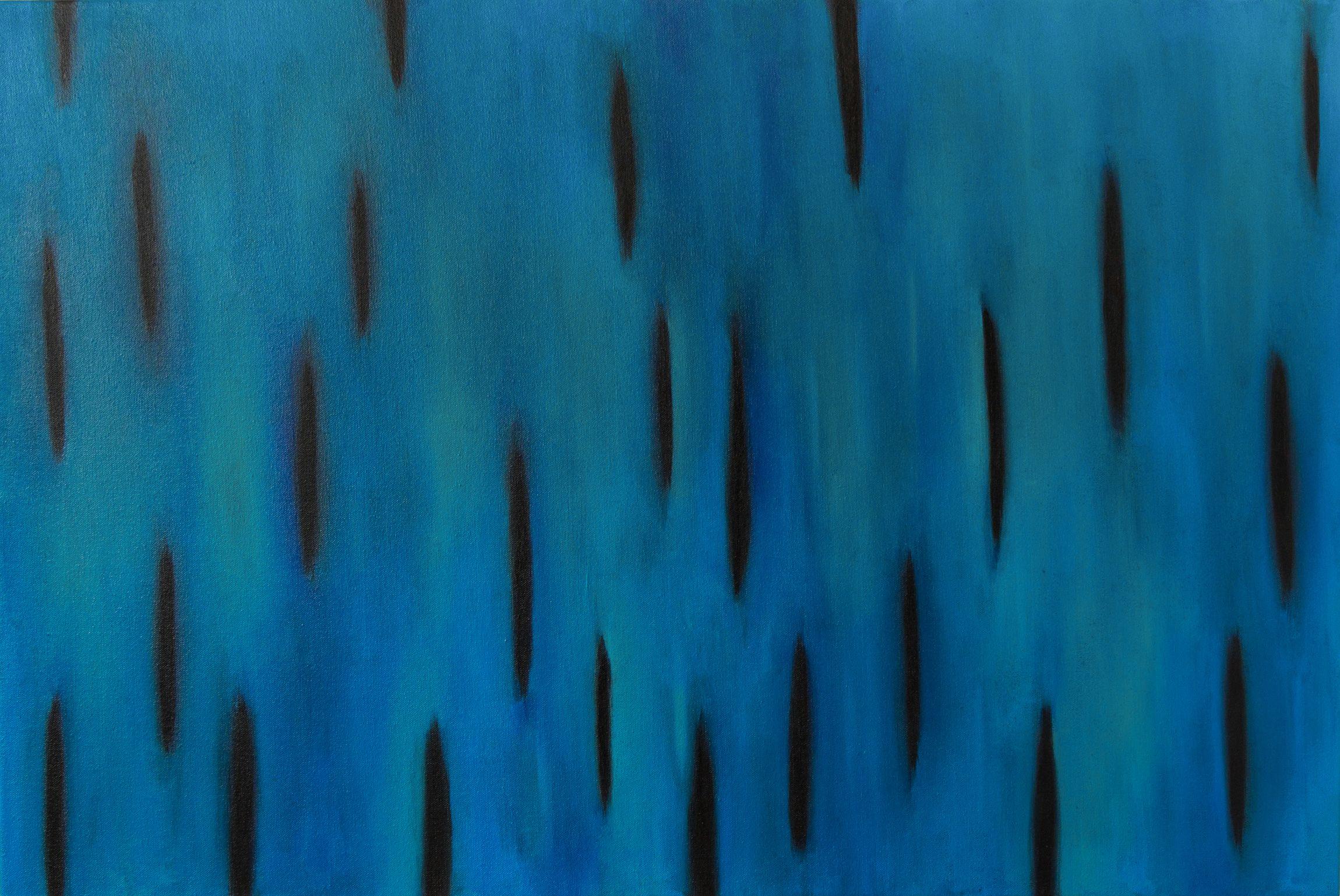 Stefan Fierros Abstract Painting - The gathering, Painting, Acrylic on Canvas