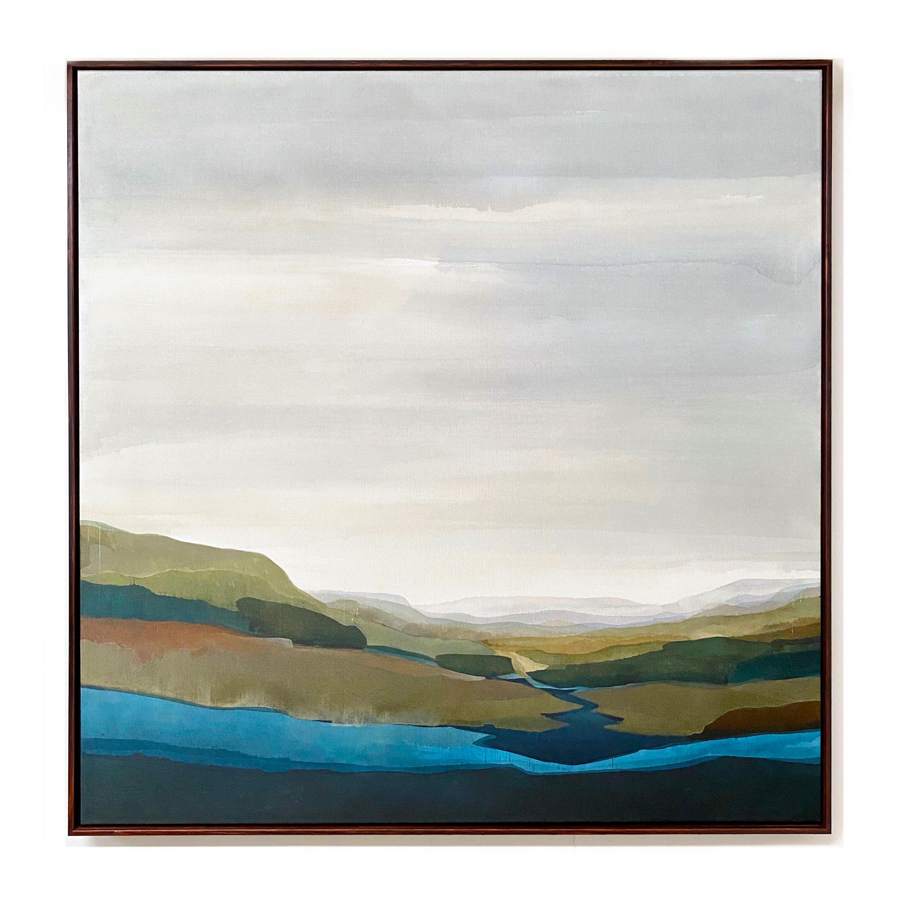 Original artwork by Stefan Gevers, acrylic on canvas, 104cm x 104cm, framed in walnut-stained oak.

The iconic character of rural areas contributes to outlining the personality of the landscapes and the symbolic characteristics of these places.
