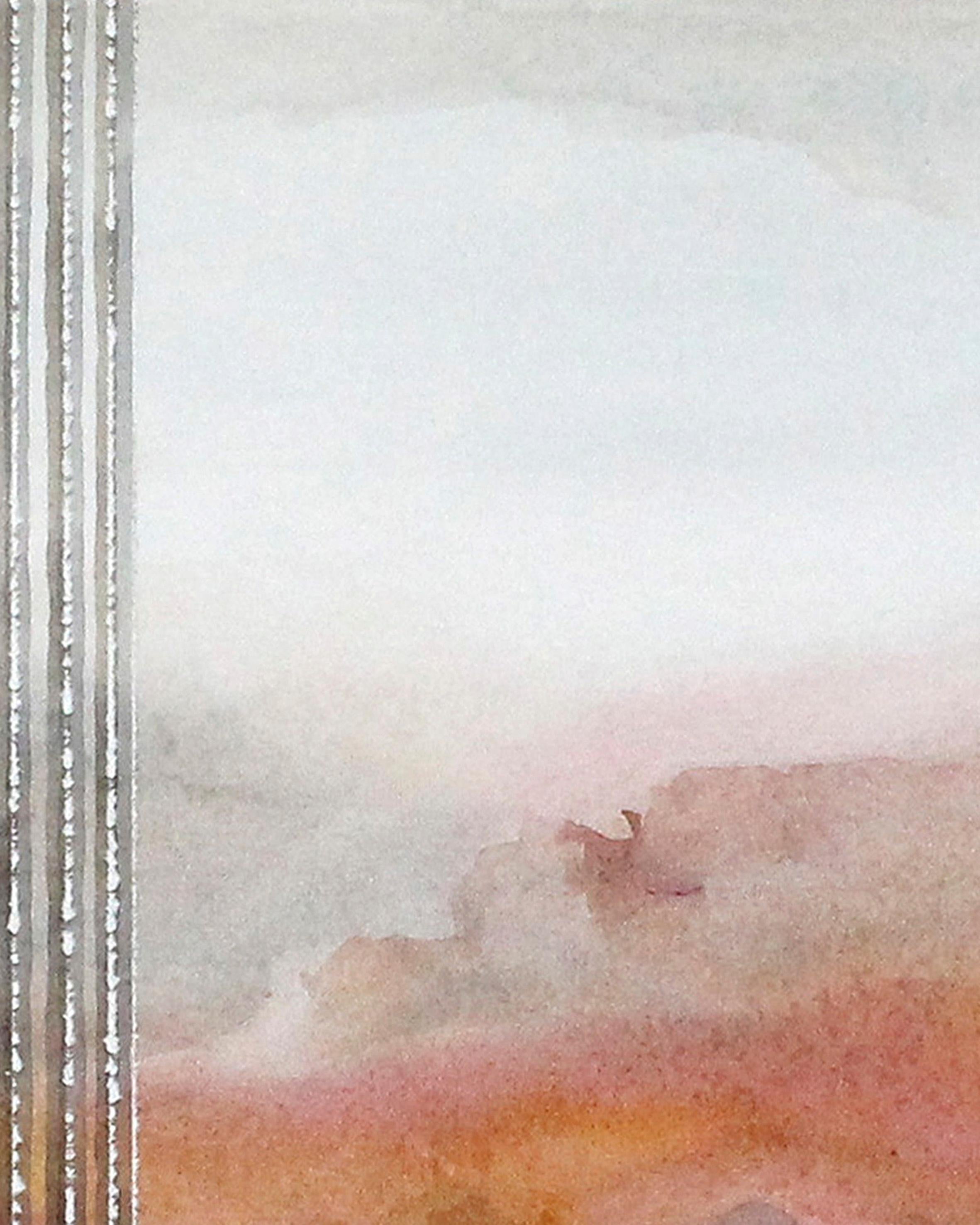 Close of Day, original Stefan Gevers gerahmtes zeitgenössisches Aquarell Landschaft im Angebot 3