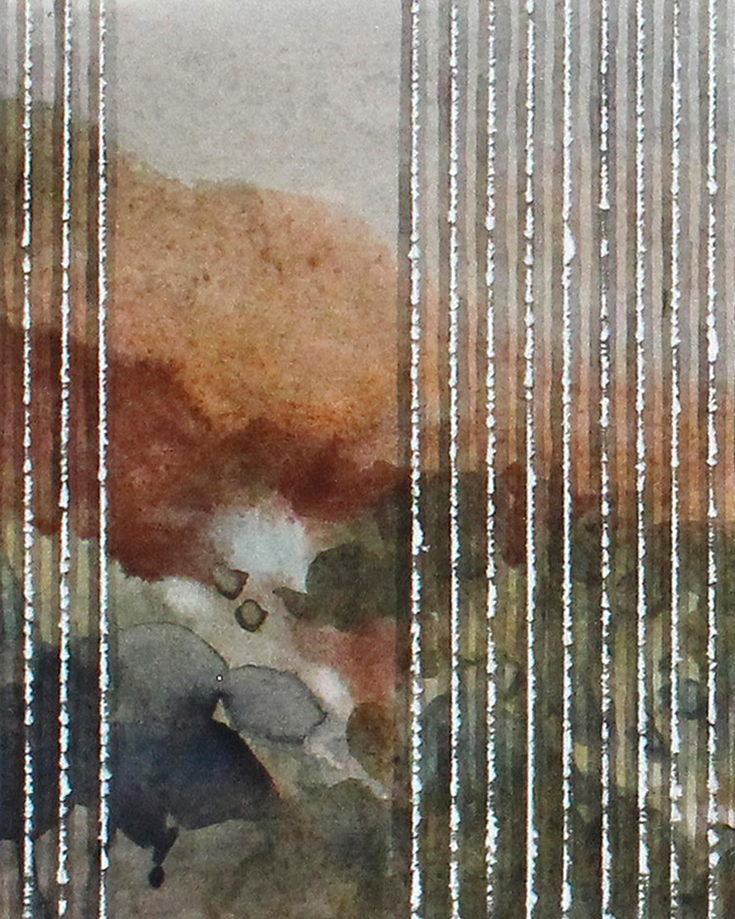 Close of Day, original Stefan Gevers gerahmtes zeitgenössisches Aquarell Landschaft im Angebot 4