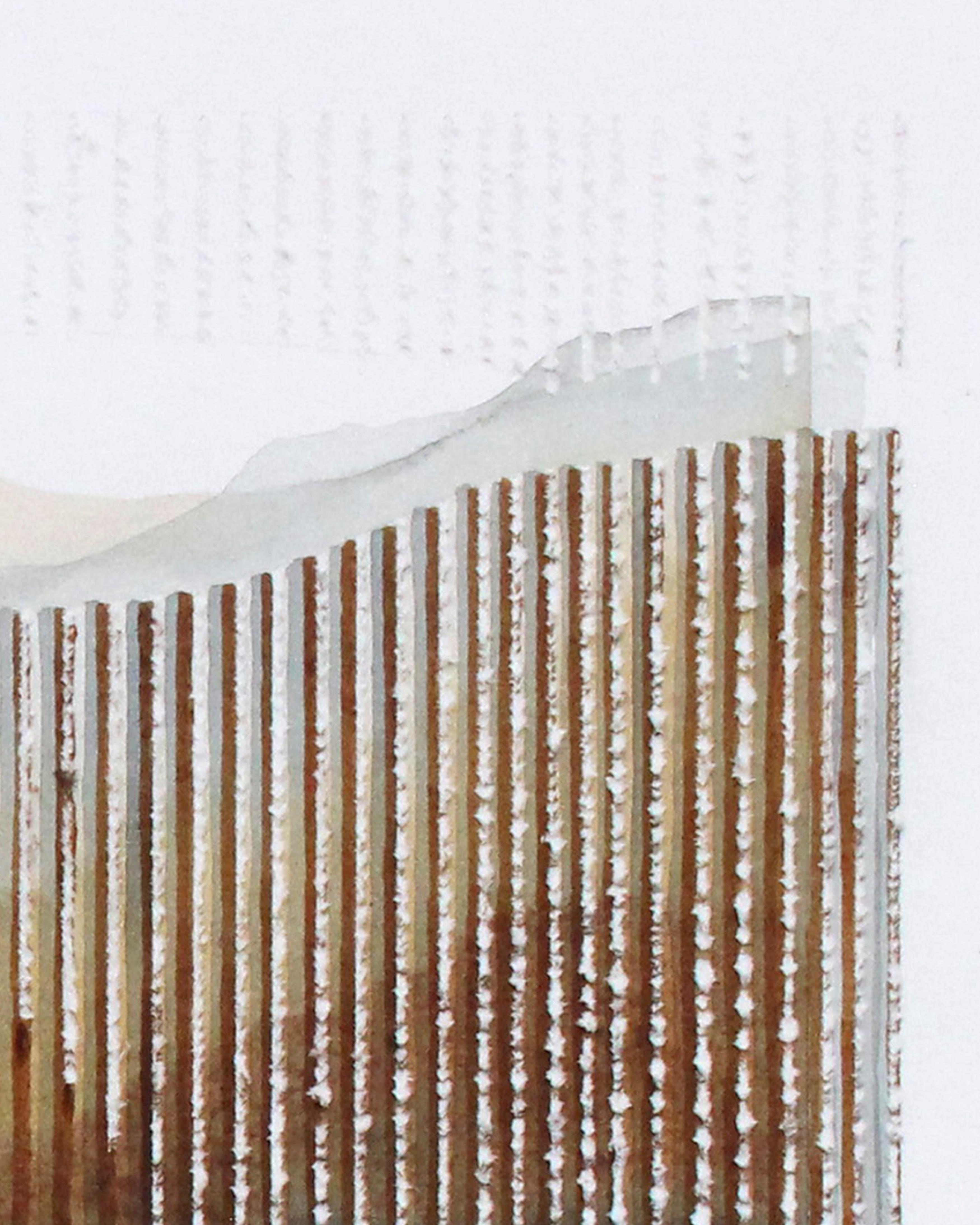 Composing Lines, aquarelle contemporaine originale encadrée de Stefan Gevers en vente 4