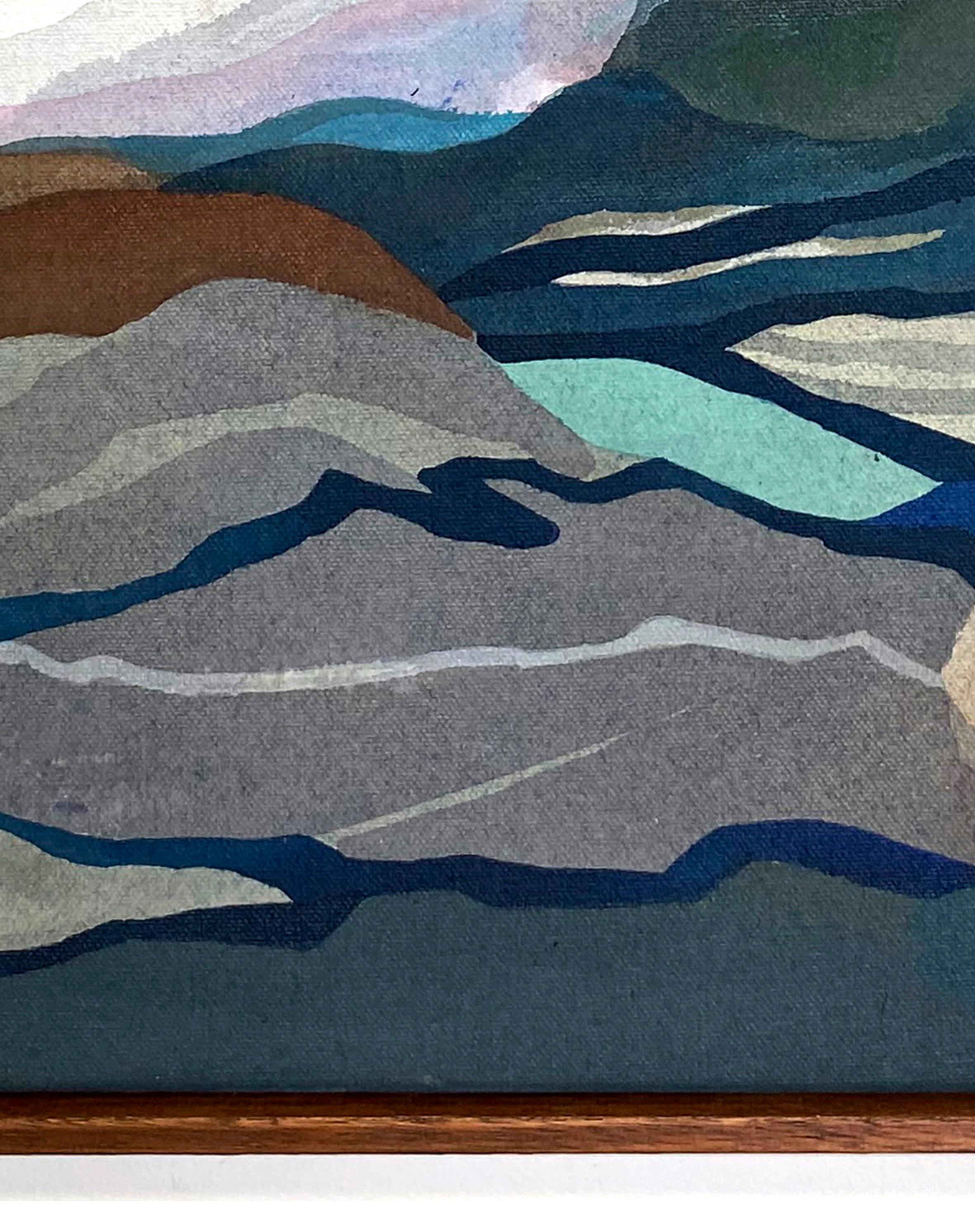Quiet Composition #1, zeitgenössische Landschaftsmalerei von Stefan Gevers im Angebot 5