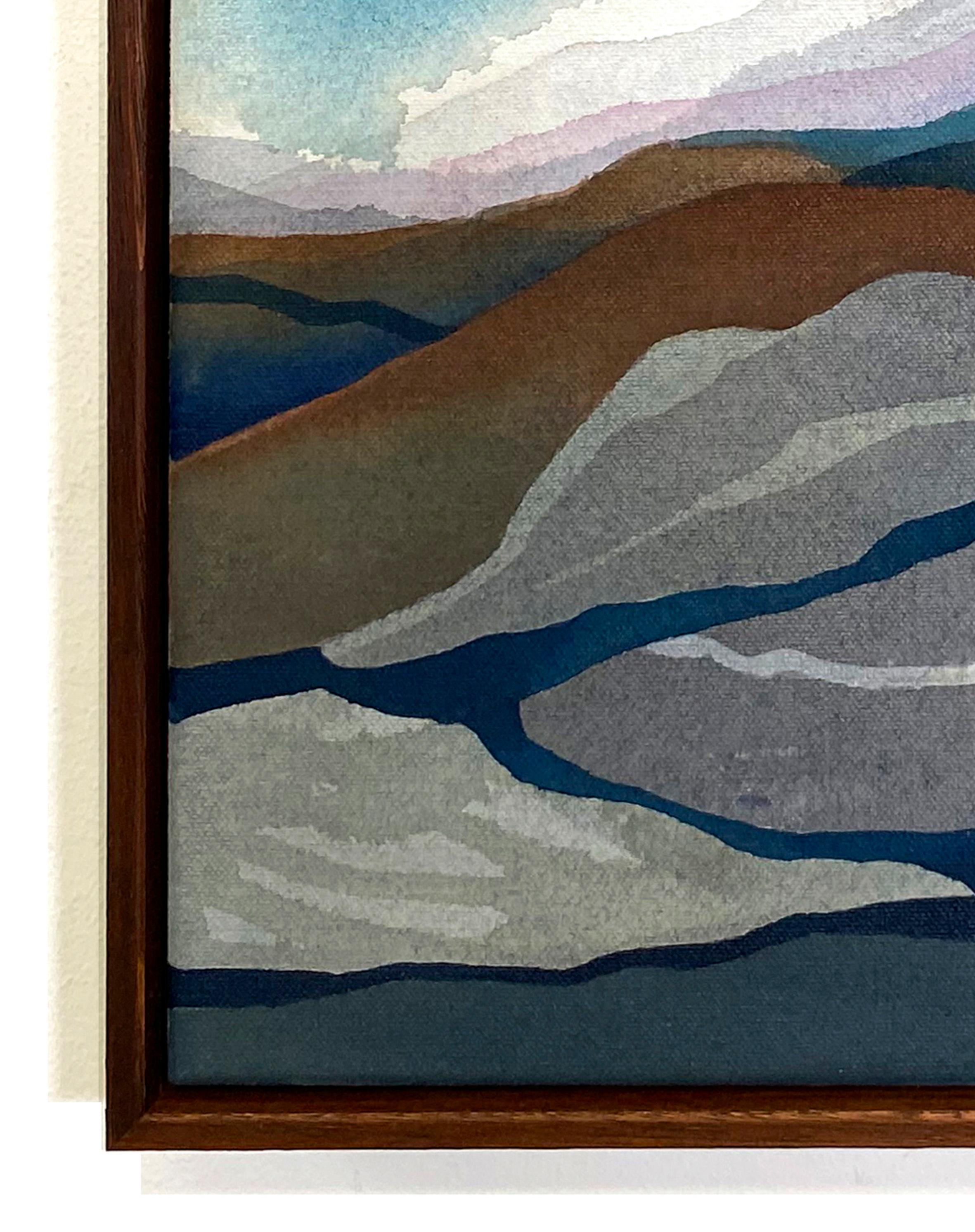 Quiet Composition #1, zeitgenössische Landschaftsmalerei von Stefan Gevers im Angebot 6