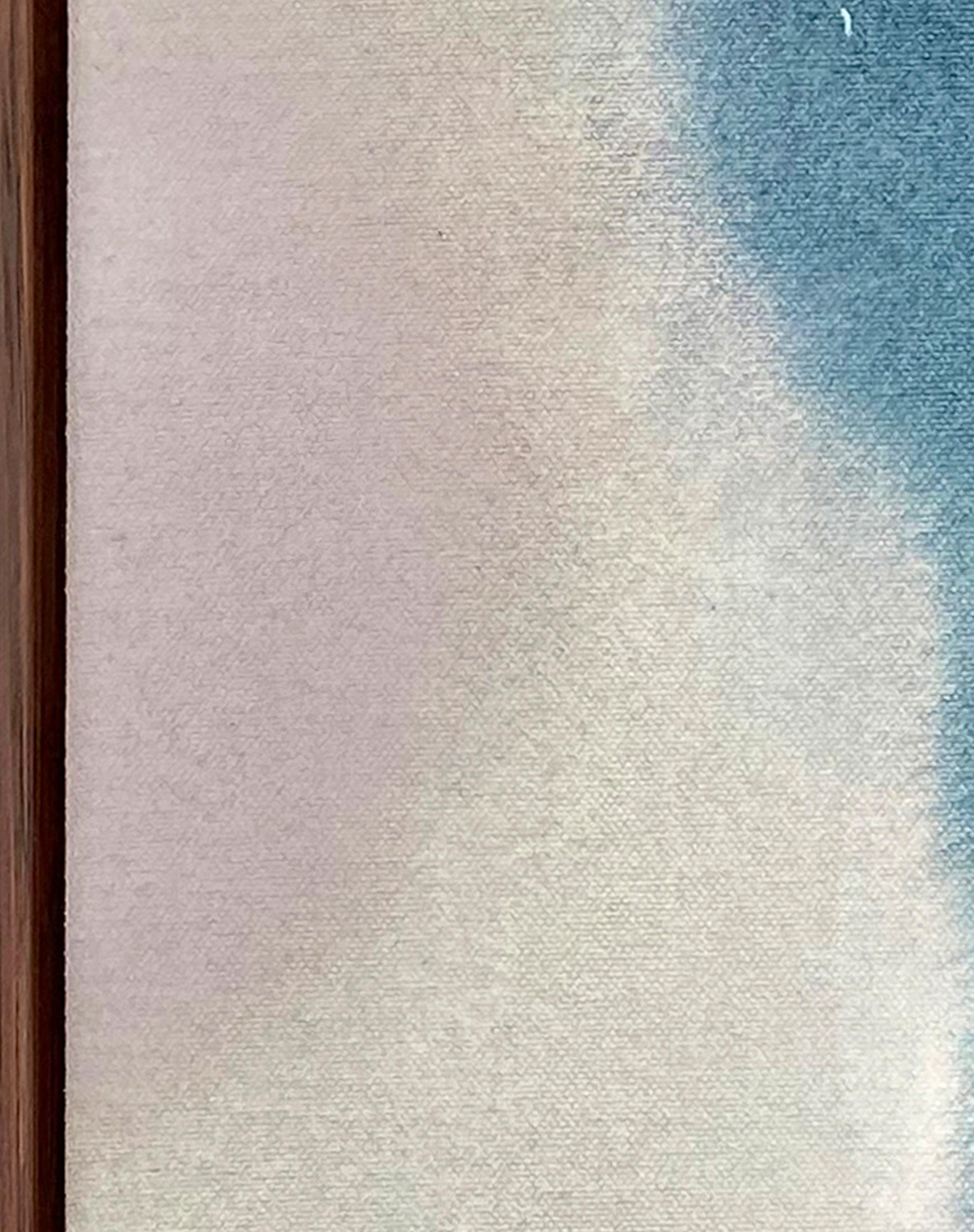 Quiet Composition #5, quadro di paesaggio contemporaneo incorniciato di Stefan Gevers in vendita 5