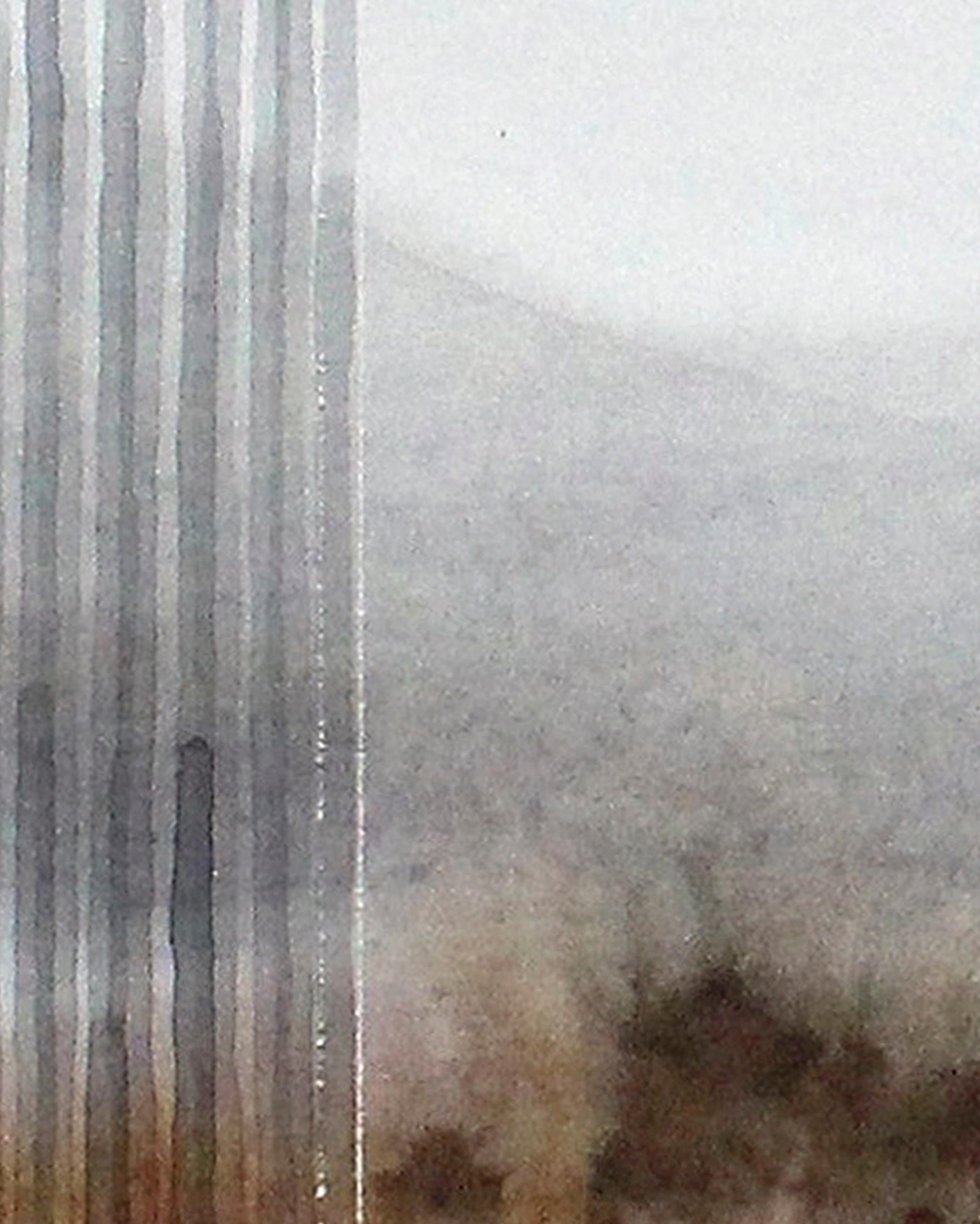 Second Sight, original Stefan Gevers, gerahmtes zeitgenössisches Aquarell, Landschaft im Angebot 9