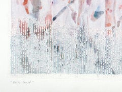 White Light, Original Stefan Gevers framed contemporary watercolour landscape