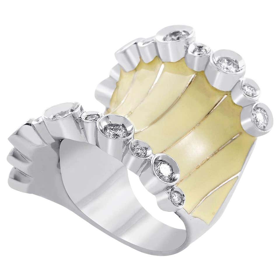 Ivoor Rings Ivory Diamond Ring - For Sale on 1stDibs | ivory wedding rings