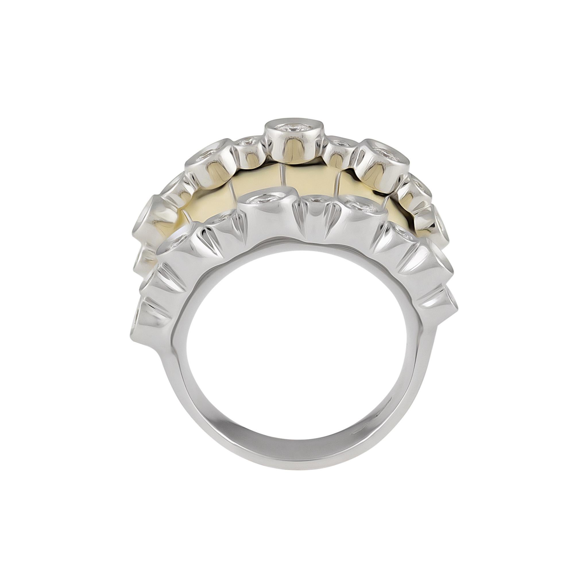 Stefan Hafner Ring
Diamond: 0.79ctw
Size: 7.25
Italian made
SKU: BLU01125
Retail price: $11,000.00
Stefan Hafner jewels are dreams of light that become high jewelry pieces with the purest stones and excellent Italian craftsmanship. The collections