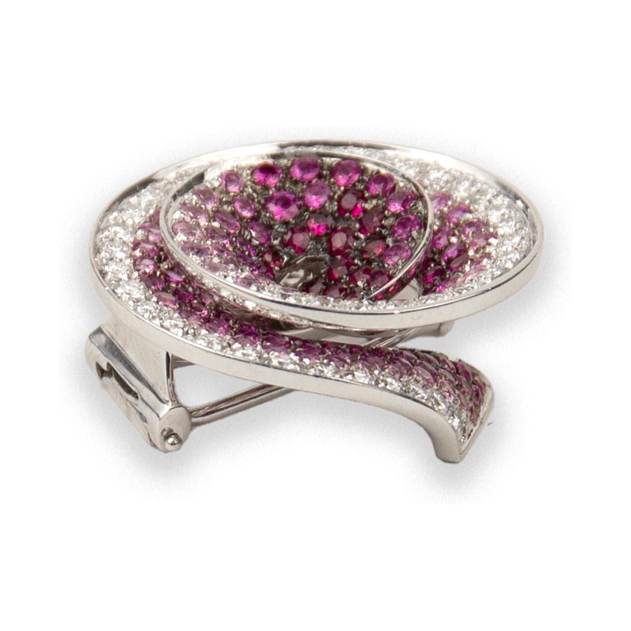 Diamond: 1.33ctw
Pink Sapphire: 4.17ctw
Retail: $16,050.00
SKU: BLU01278