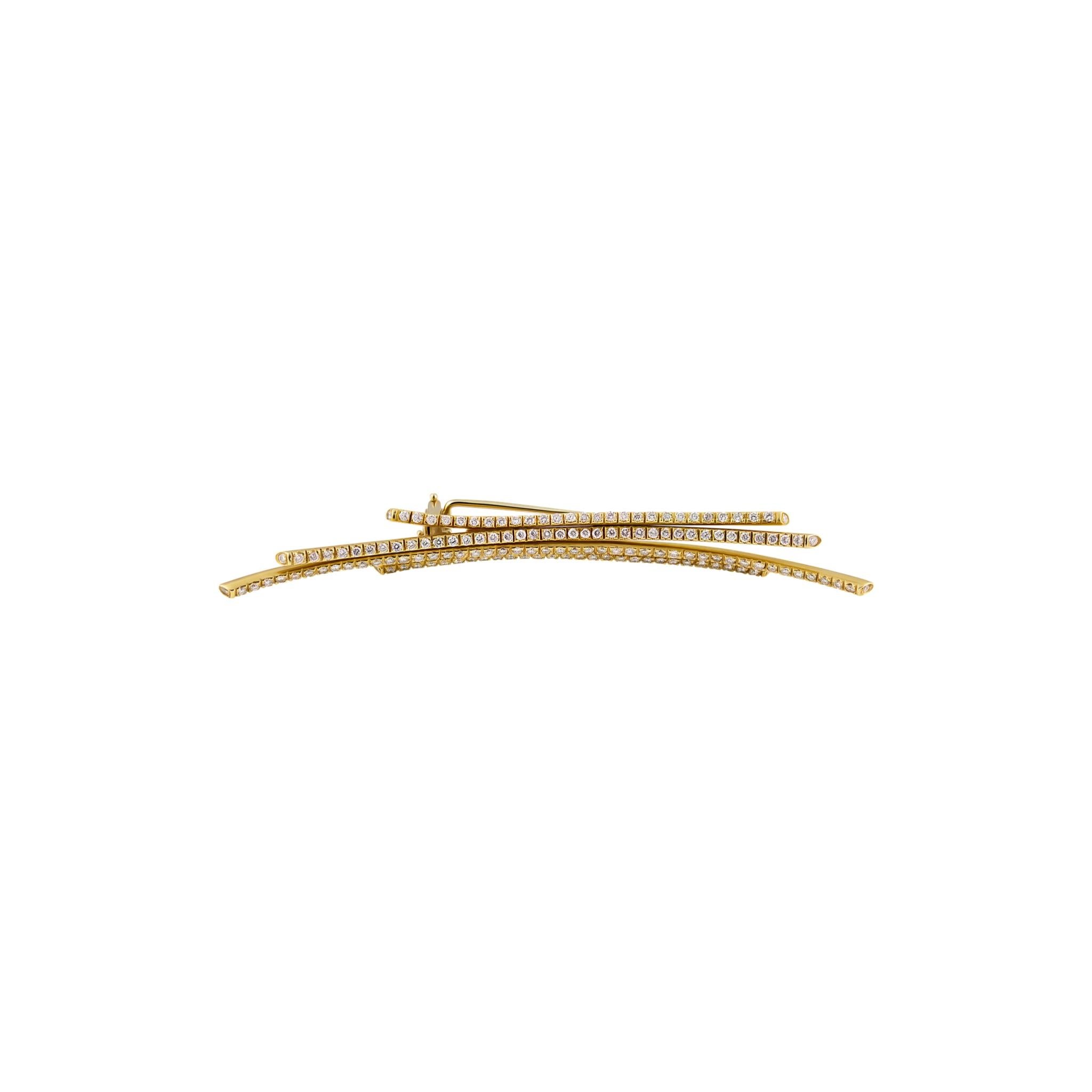 Stefan Hafner Pin
18K Yellow Gold
Diamond: 1.48ctw
Italian made
Retail price: $12,150.00
SKU: BLU01459