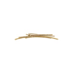 Stefan Hafner 18K Yellow Gold Diamond Pin