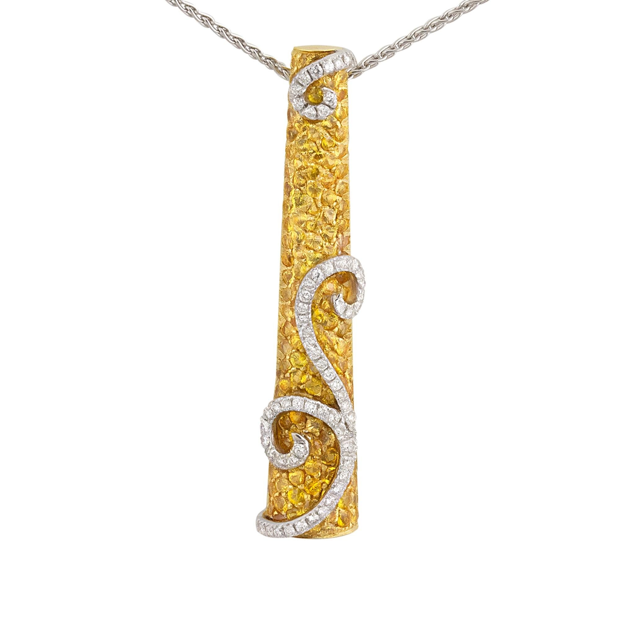 Stefan Hafner Pendant Necklace
18K White Gold
Diamonds: 0.45ctw
Sapphire: 3.83ctw
Retail price: $12,500.00
SKU: BLU01142