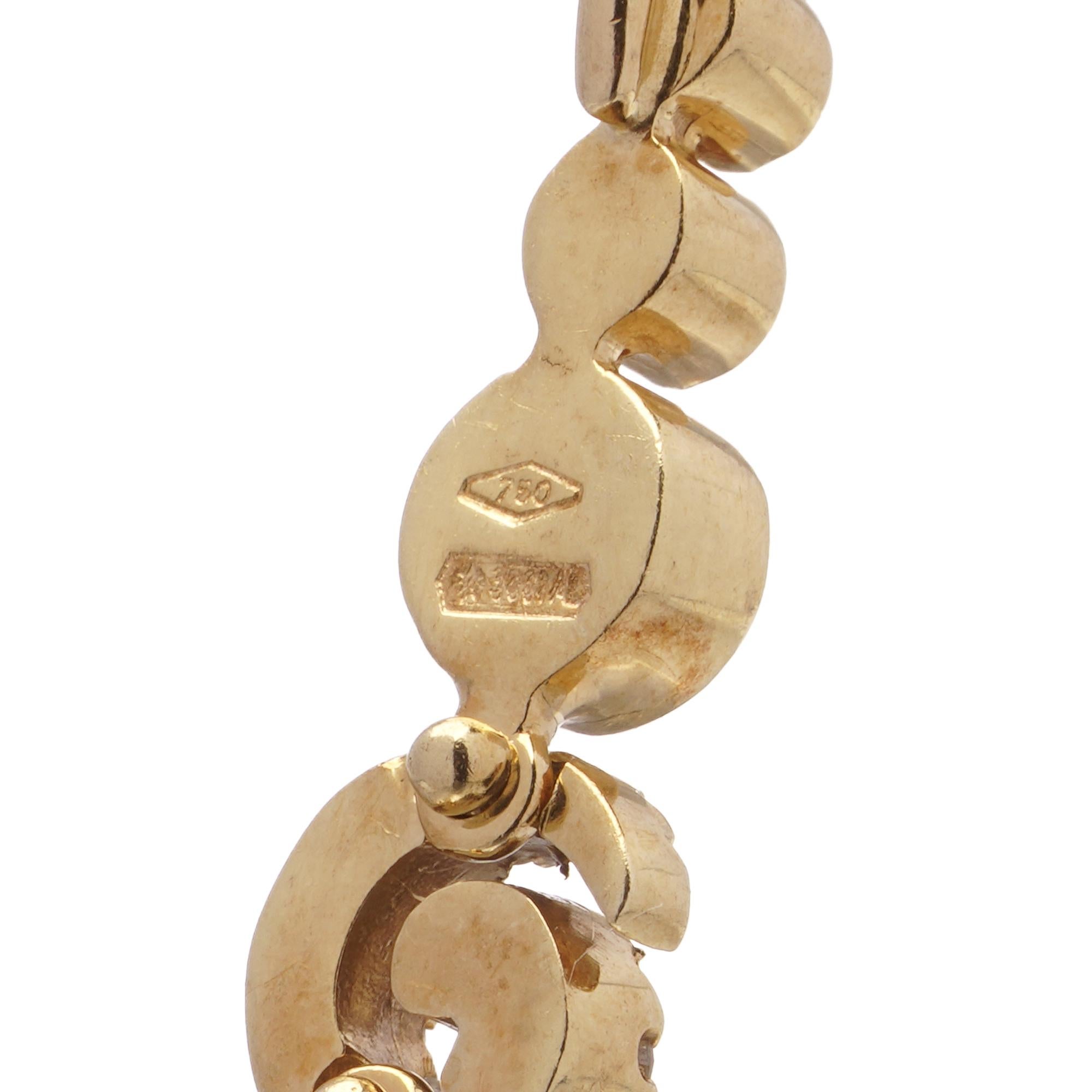 Stefan Hafner 18kt Gelbgold Diamant-Anhänger Halskette, 2,20 Karat im Angebot 5